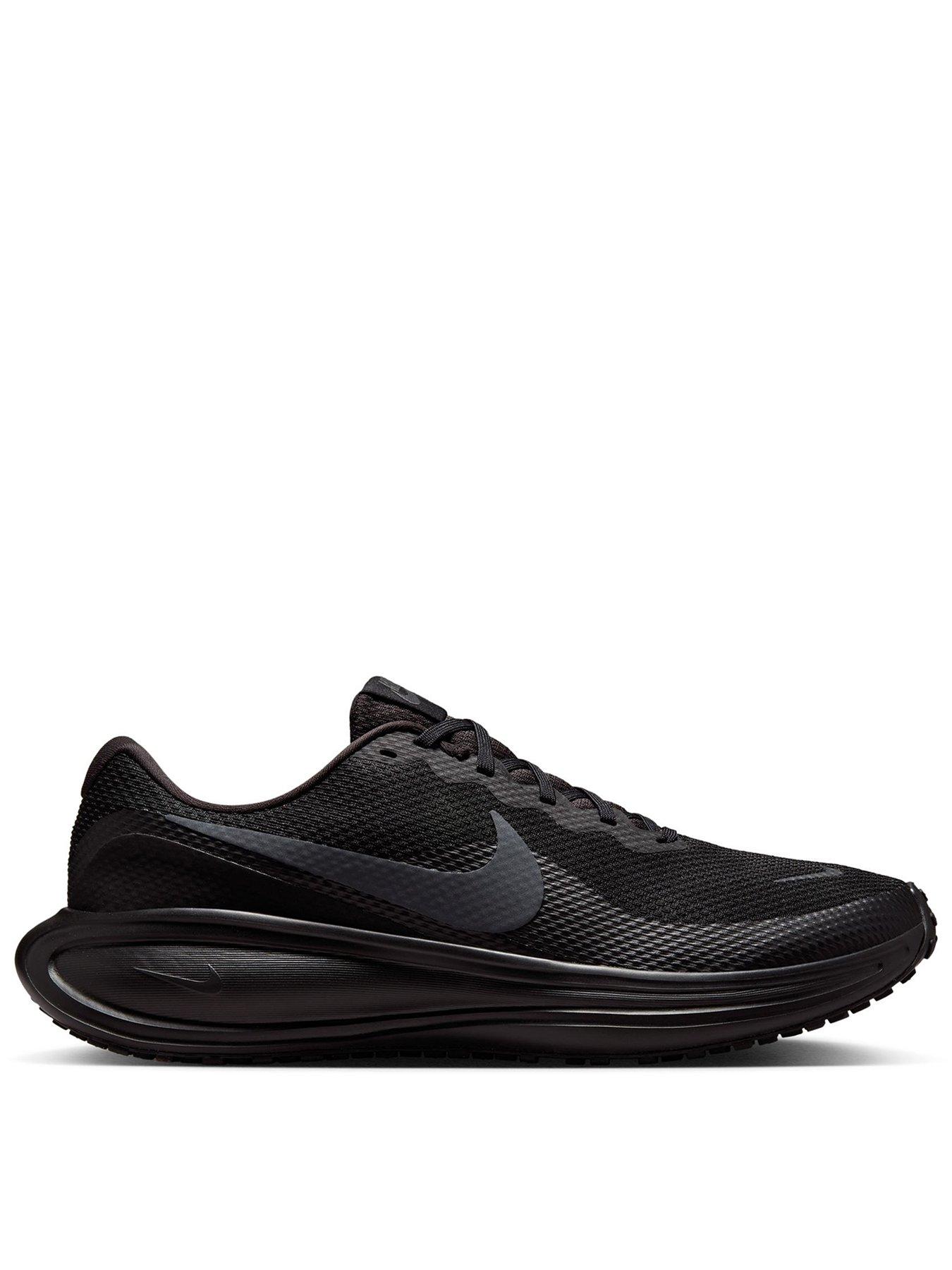 Nike Mens Revolution 8 Running Road Trainers - Black