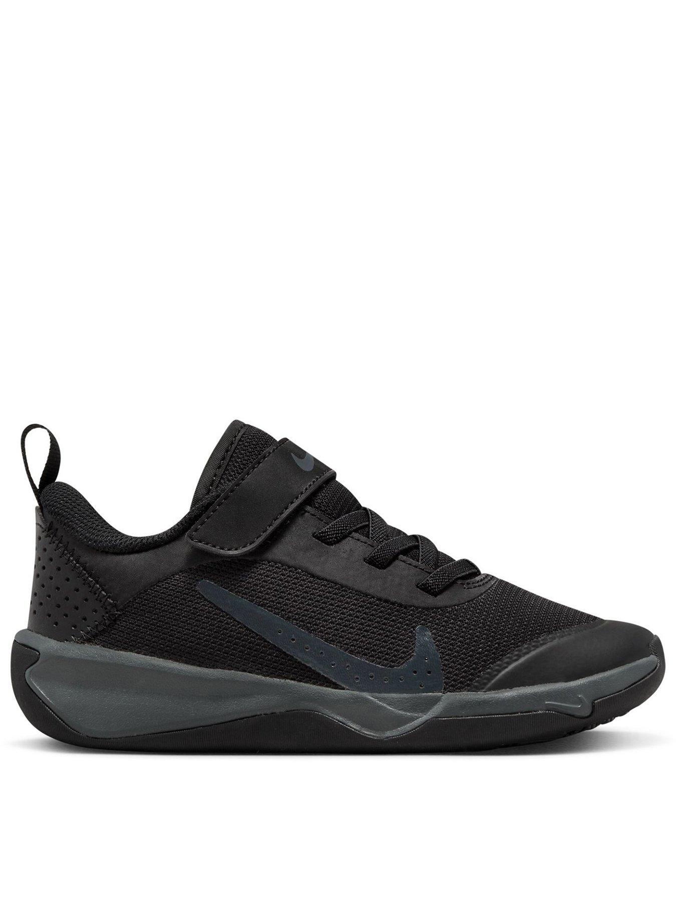 Nike Little Kids Omni Multi-Court Trainers - Black