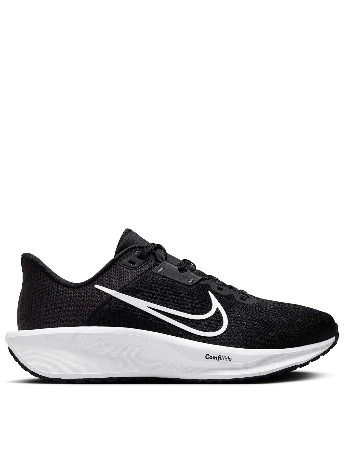  image of nike-mens-running-quest-6-trainers-black