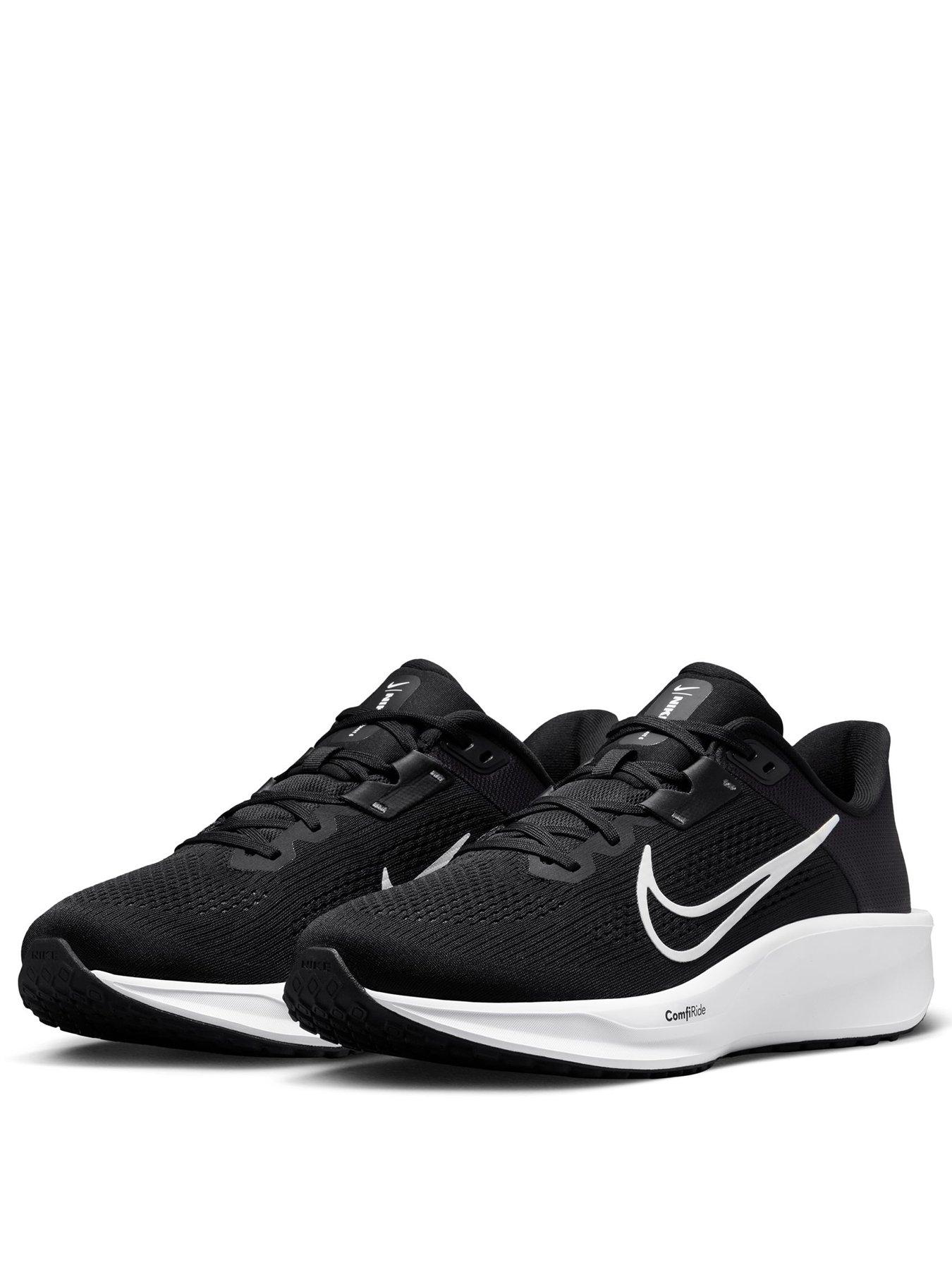 stillFront image of nike-mens-running-quest-6-trainers-black