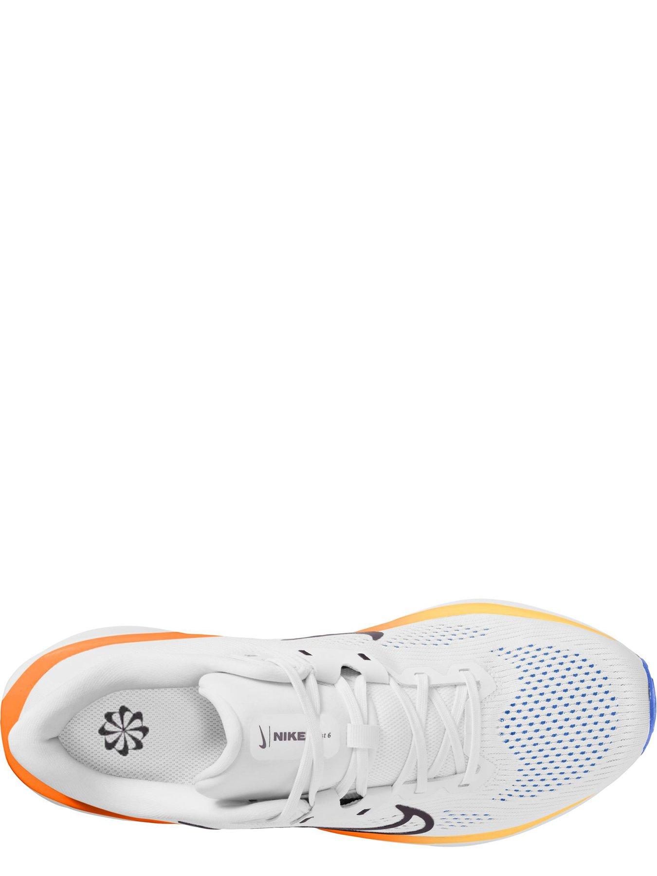  image of nike-mens-running-quest-6-trainers-white