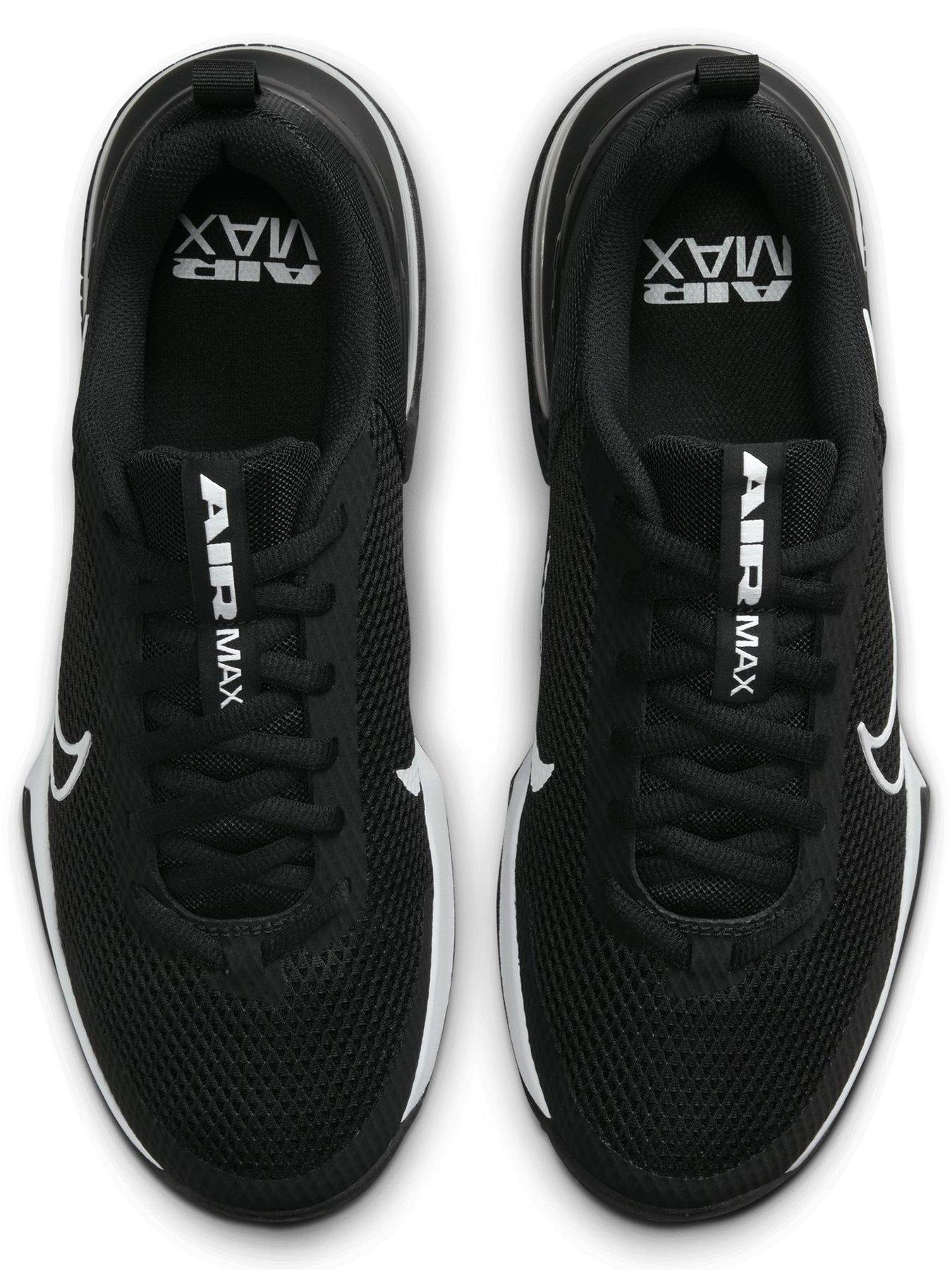  image of nike-mens-training-air-max-alpha-6-trainers-blackwhite