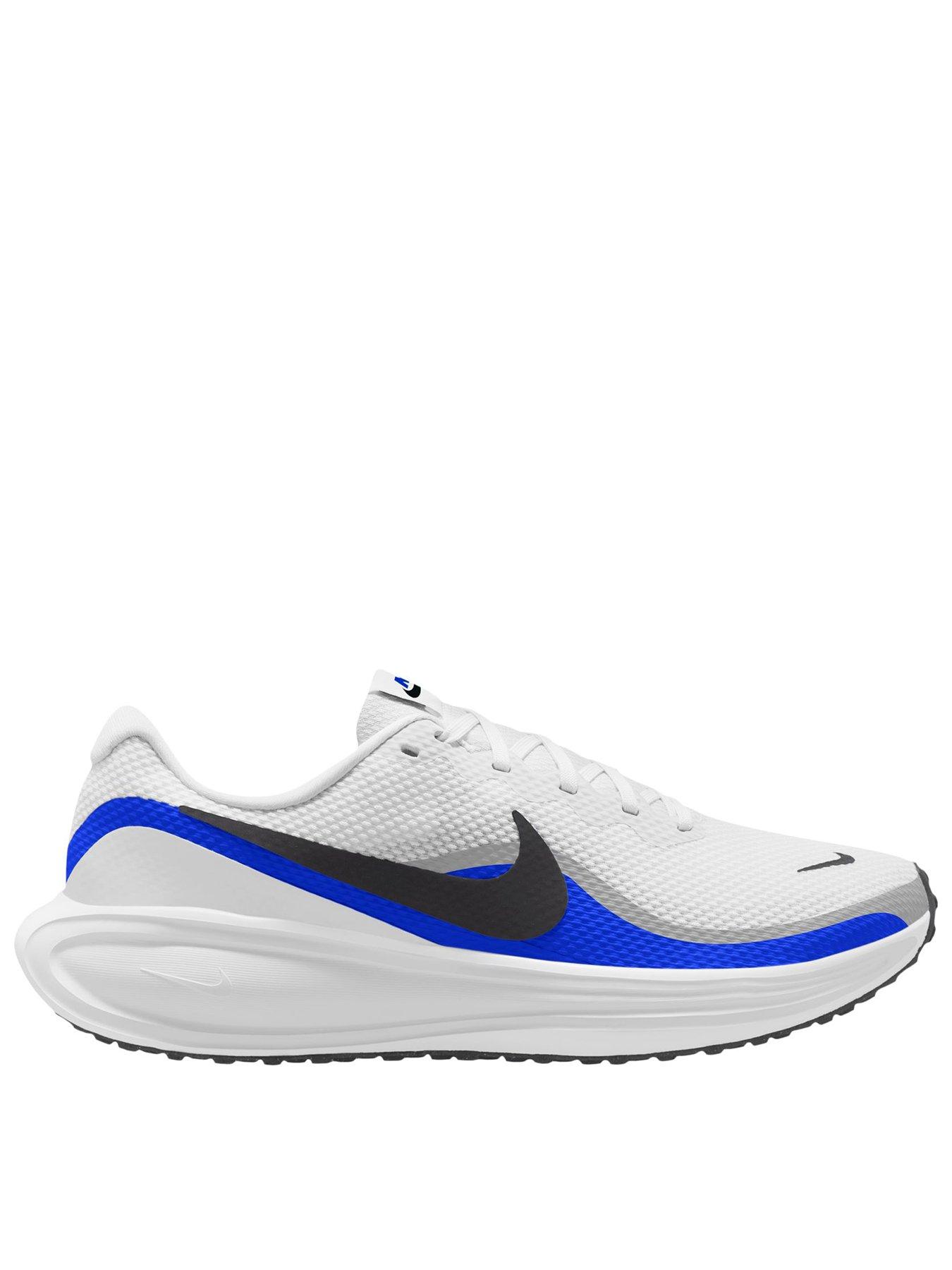  image of nike-mens-running-revolution-8-trainers-white