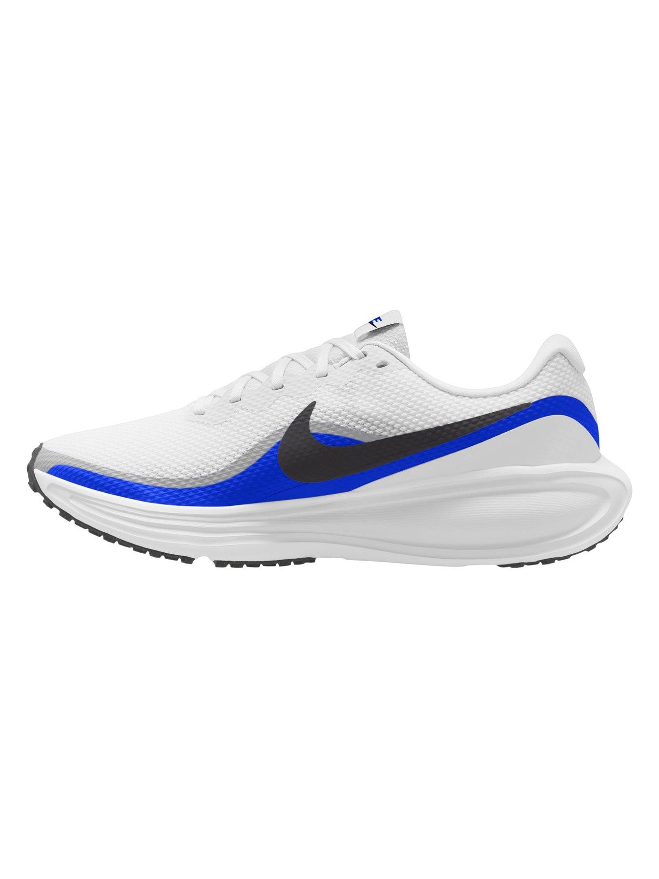  image of nike-mens-running-revolution-8-trainers-white