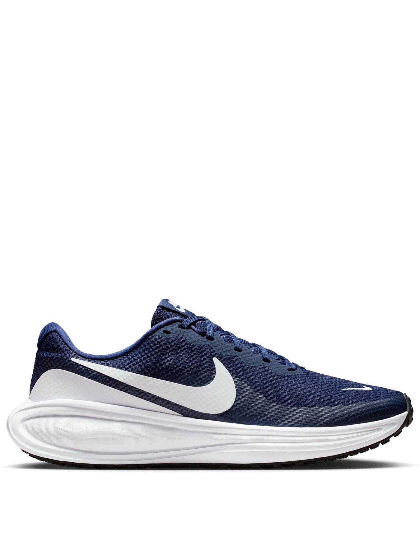 Nike Mens Revolution 8 Running Road Trainers - Navy