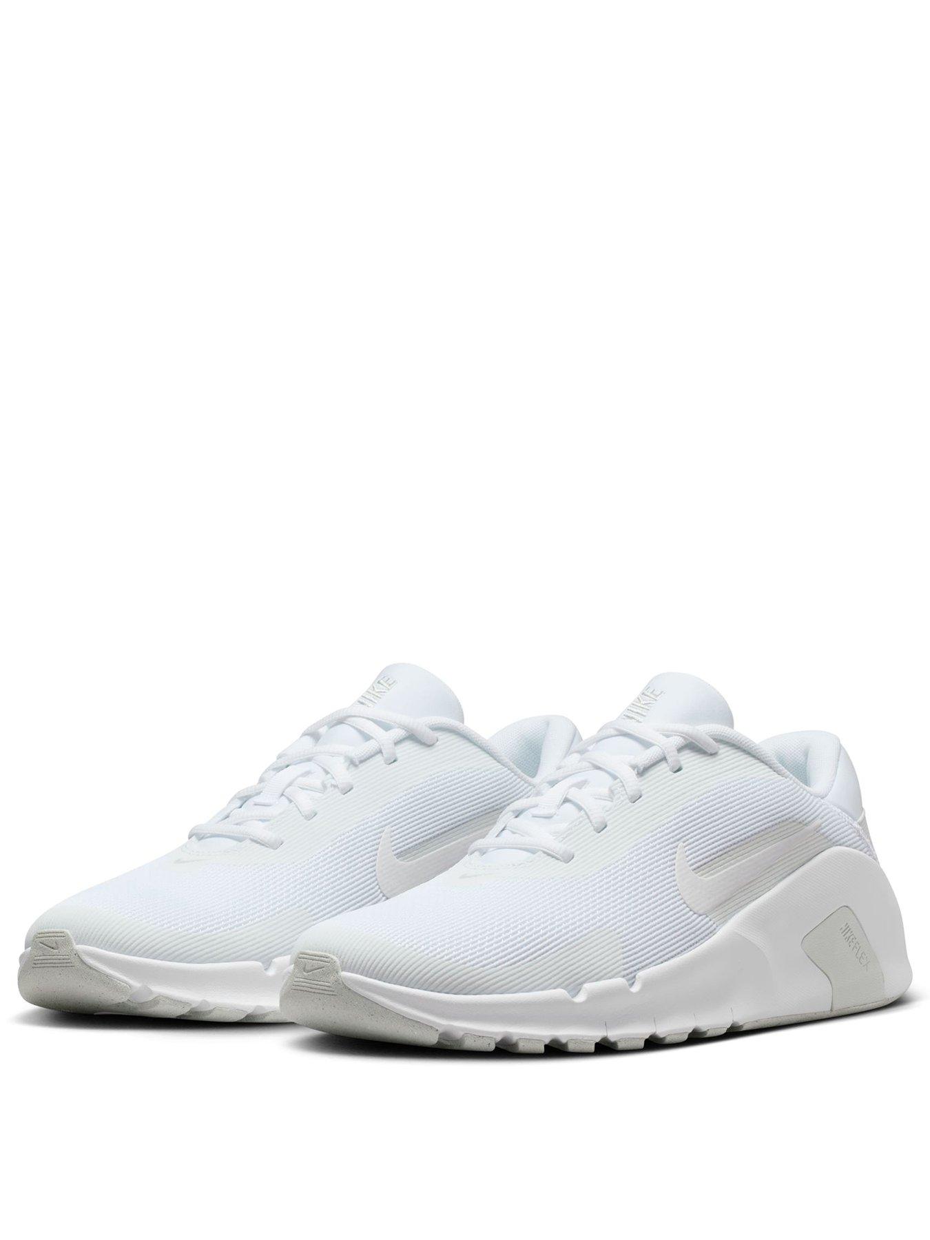Image 2 of 7 of Nike Mens Training Flex Trainers - White