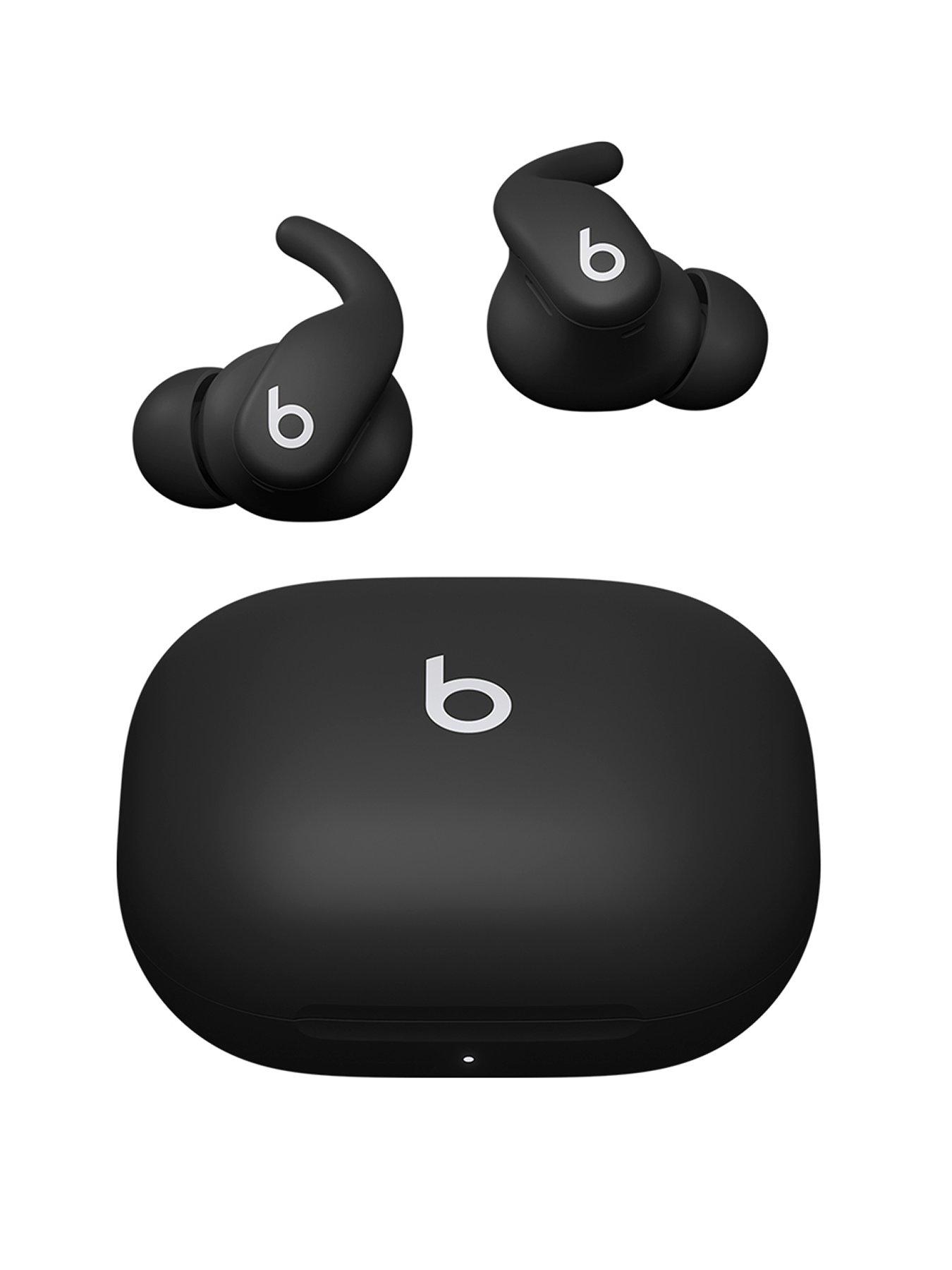 Beats Powerbeats Fit - Wireless Noise-Cancelling Workout Earbuds with Ultimate Secure Fit - Jet Black