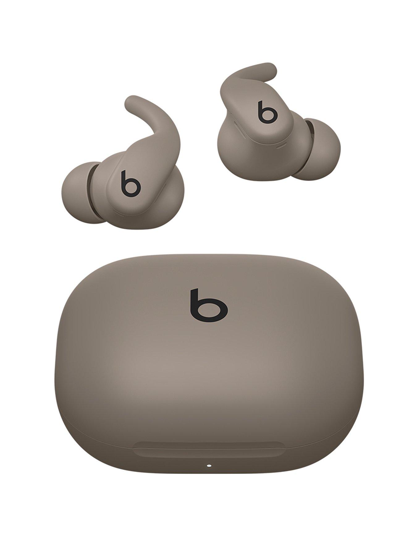 Beats Powerbeats Fit - Wireless Noise-Cancelling Workout Earbuds with Ultimate Secure Fit - Gravel Grey