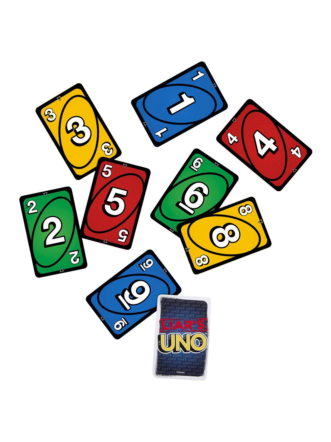Image 5 of 5 of Liar's UNO Card Game for Adults, Kids, Families, Parties & Game Nights, Trick Play & Bluffing