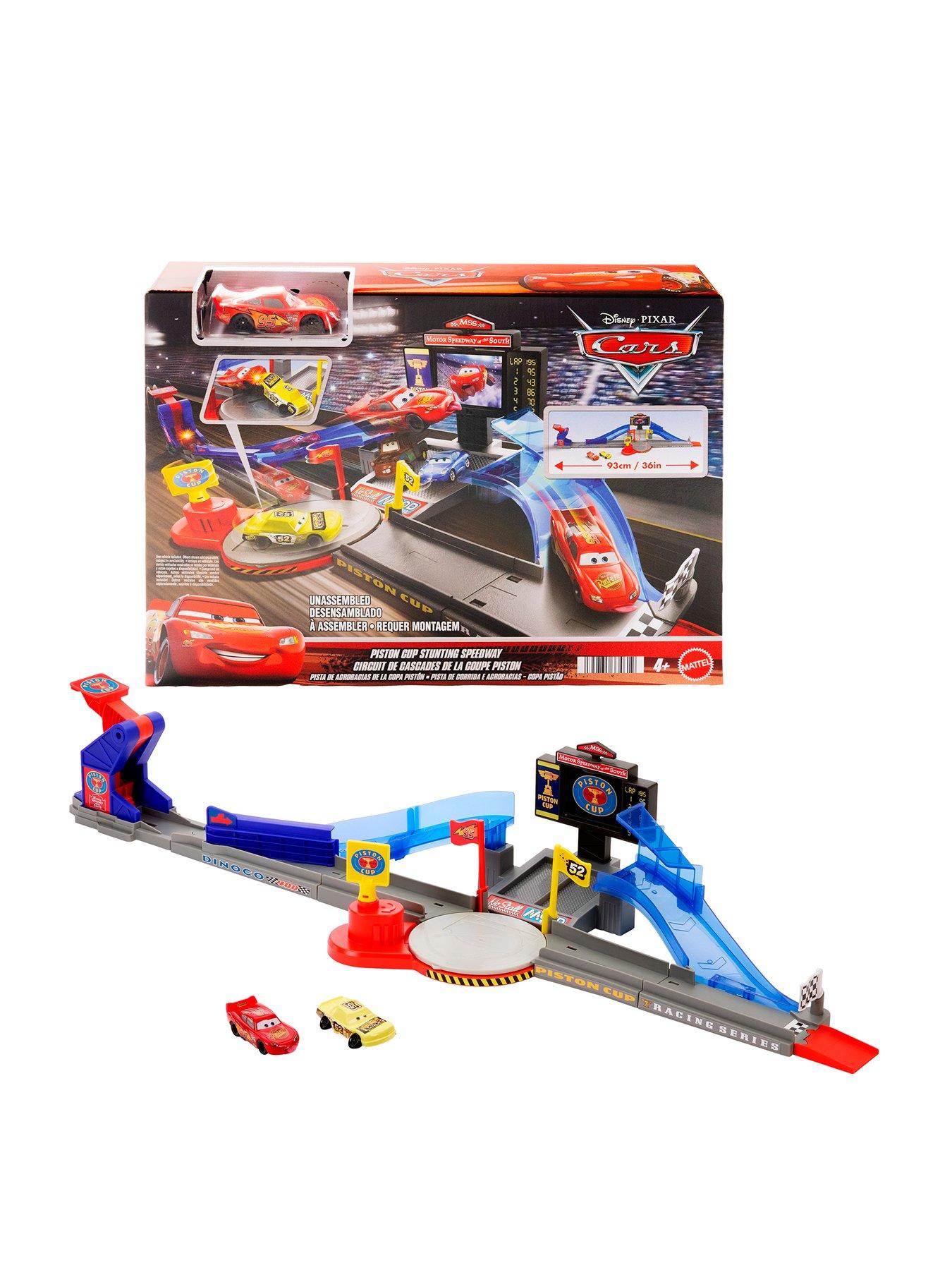 disney-pixar-cars-piston-cup-stunting-speedway-playset-with-lightning-mcqueen-toy-car