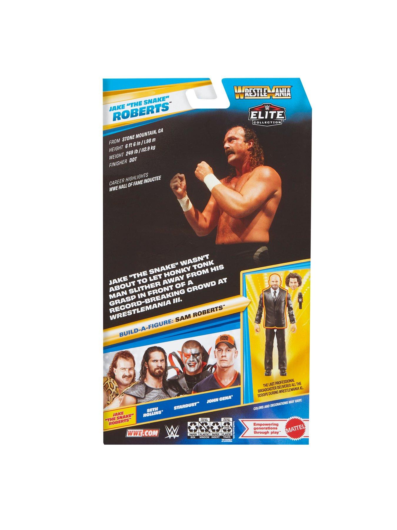 Image 7 of 7 of WWE Elite Collection: WrestleMania&nbsp;Jake 'The Snake' Roberts Action Figure
