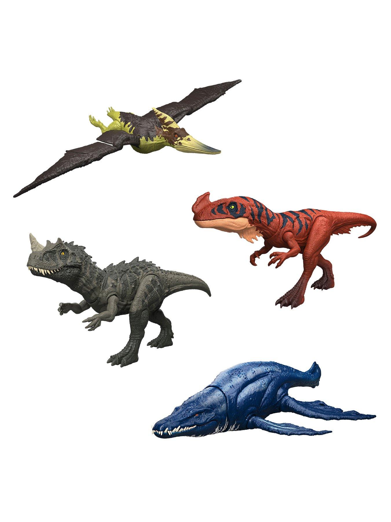 Image 5 of 6 of JURASSIC WORLD Wild Roar Ceratosaurus Dinosaur Action Figure Toy