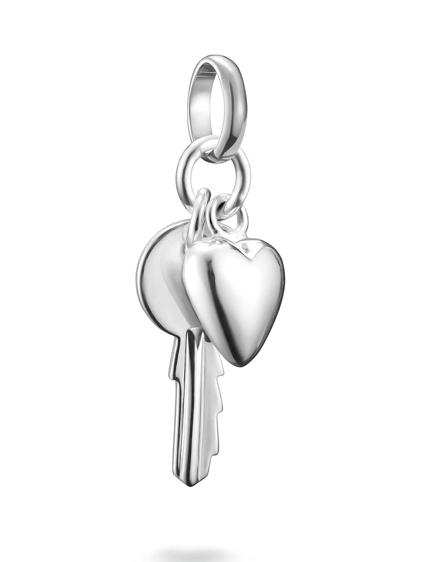 Thomas Sabo Charm Connect key with heart pendant