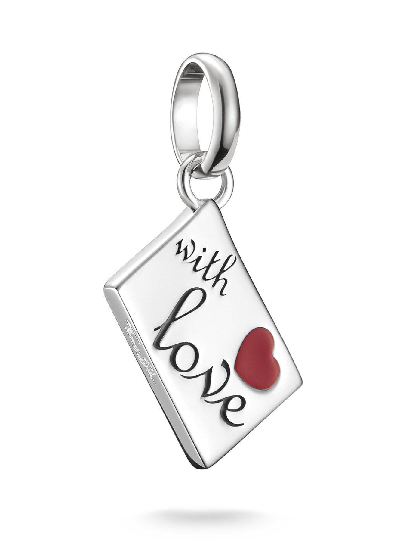  image of thomas-sabo-charm-connect-love-letter-pendant