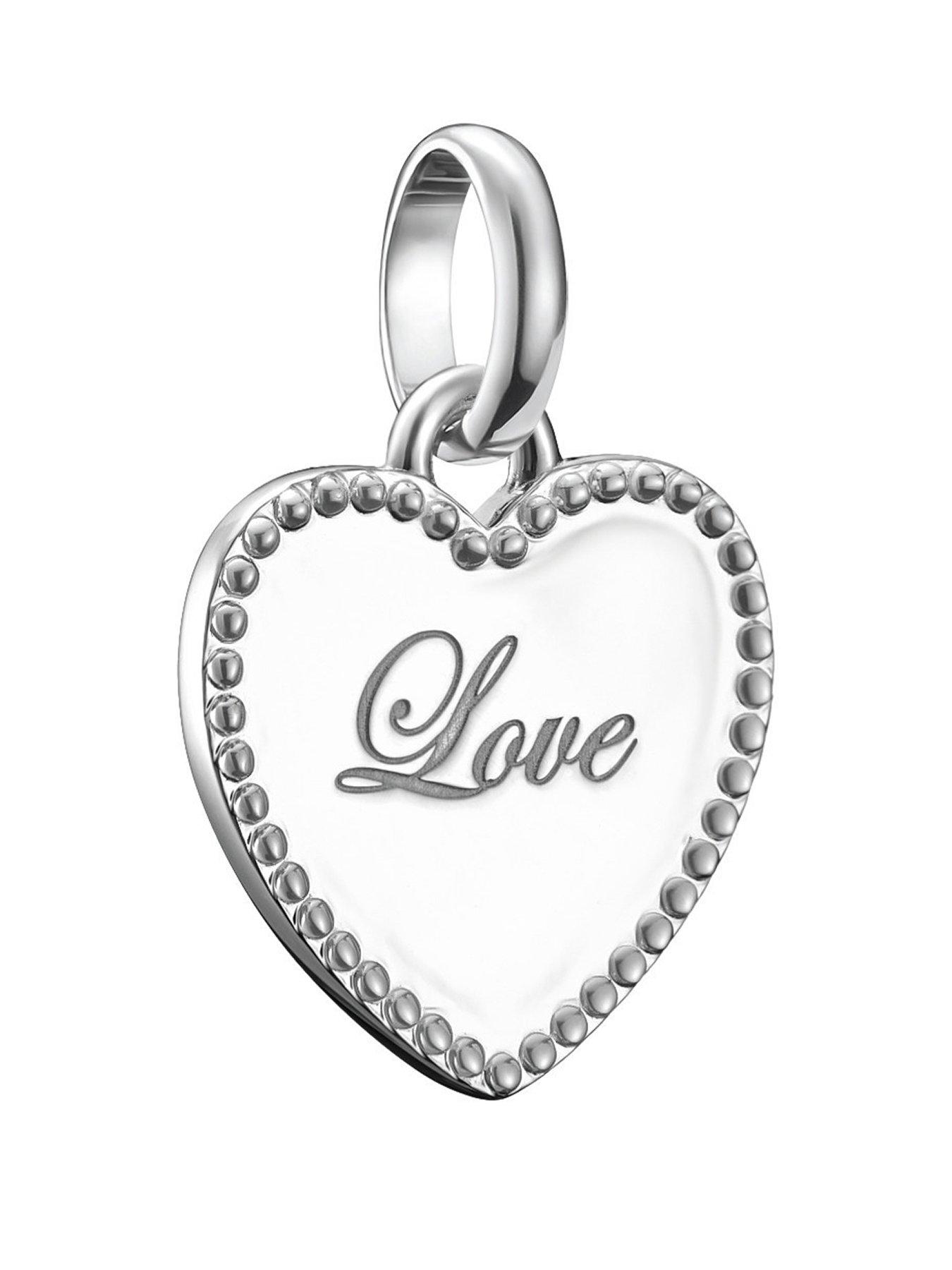 Thomas Sabo Charm Connect Love Heart Pendant - Multi