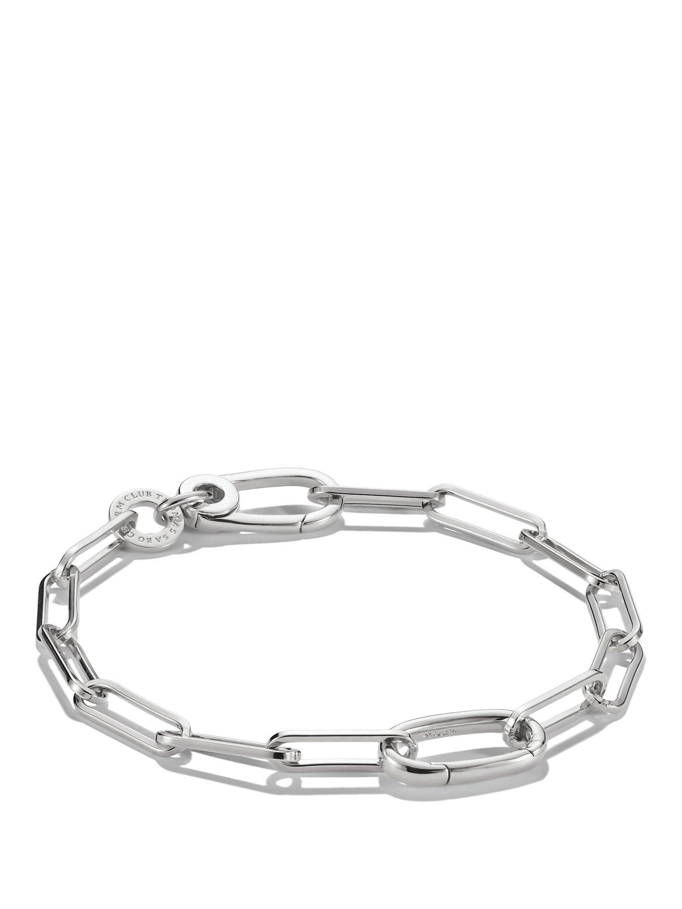 Thomas Sabo Charm Connect paperclip link bracelet