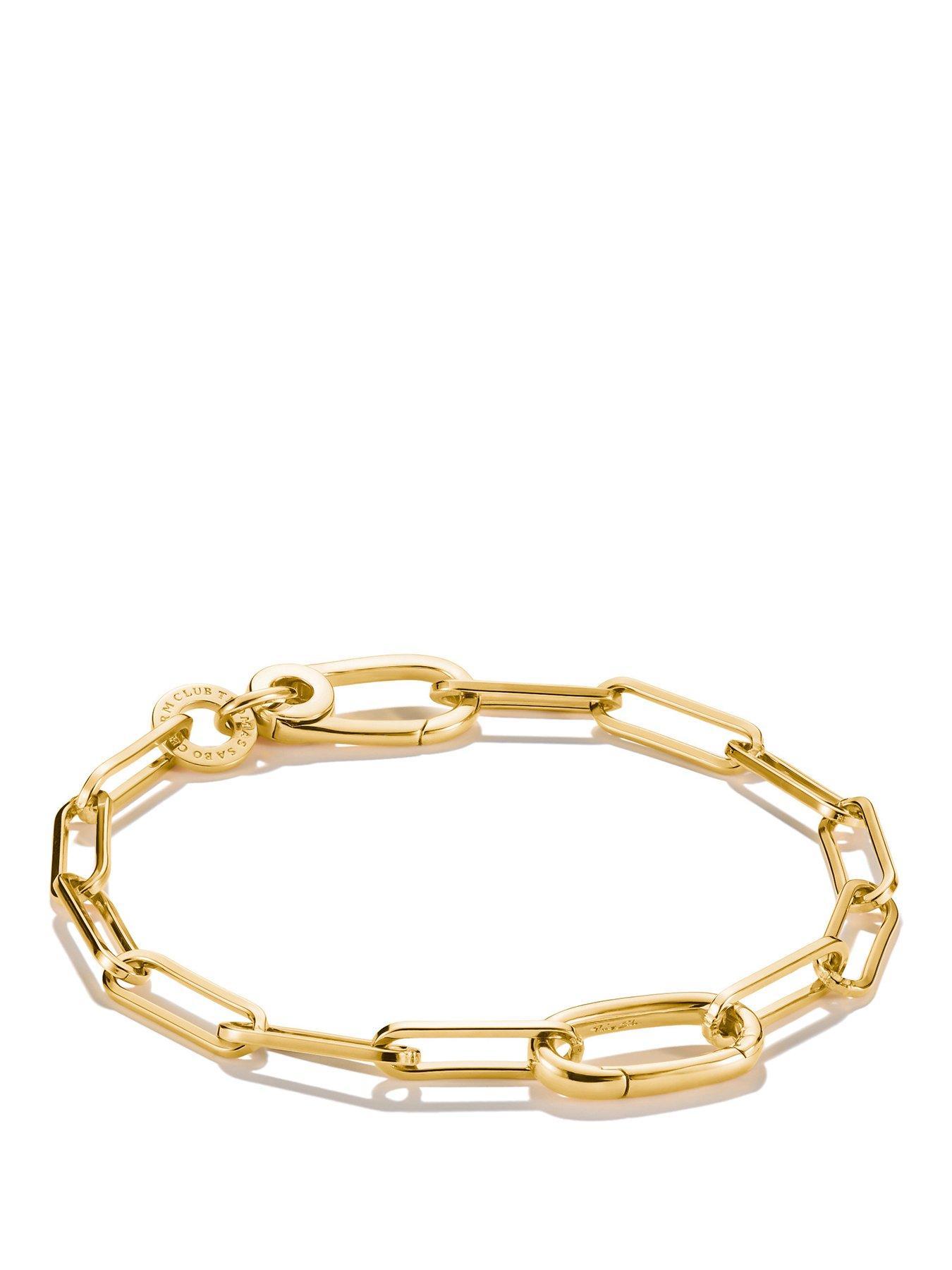 Thomas Sabo Charm Connect paperclip link bracelet