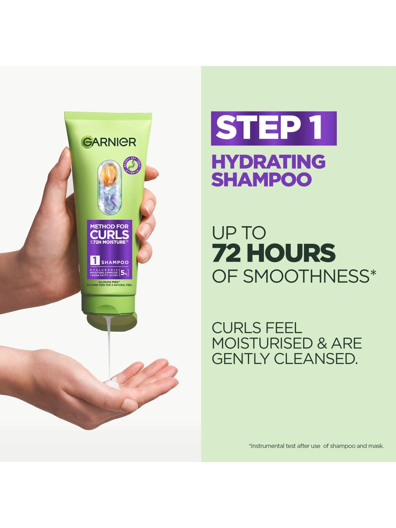Image 2 of 4 of Garnier Method For Curls Shampoo, up to 72H moisture and definition - 200ml