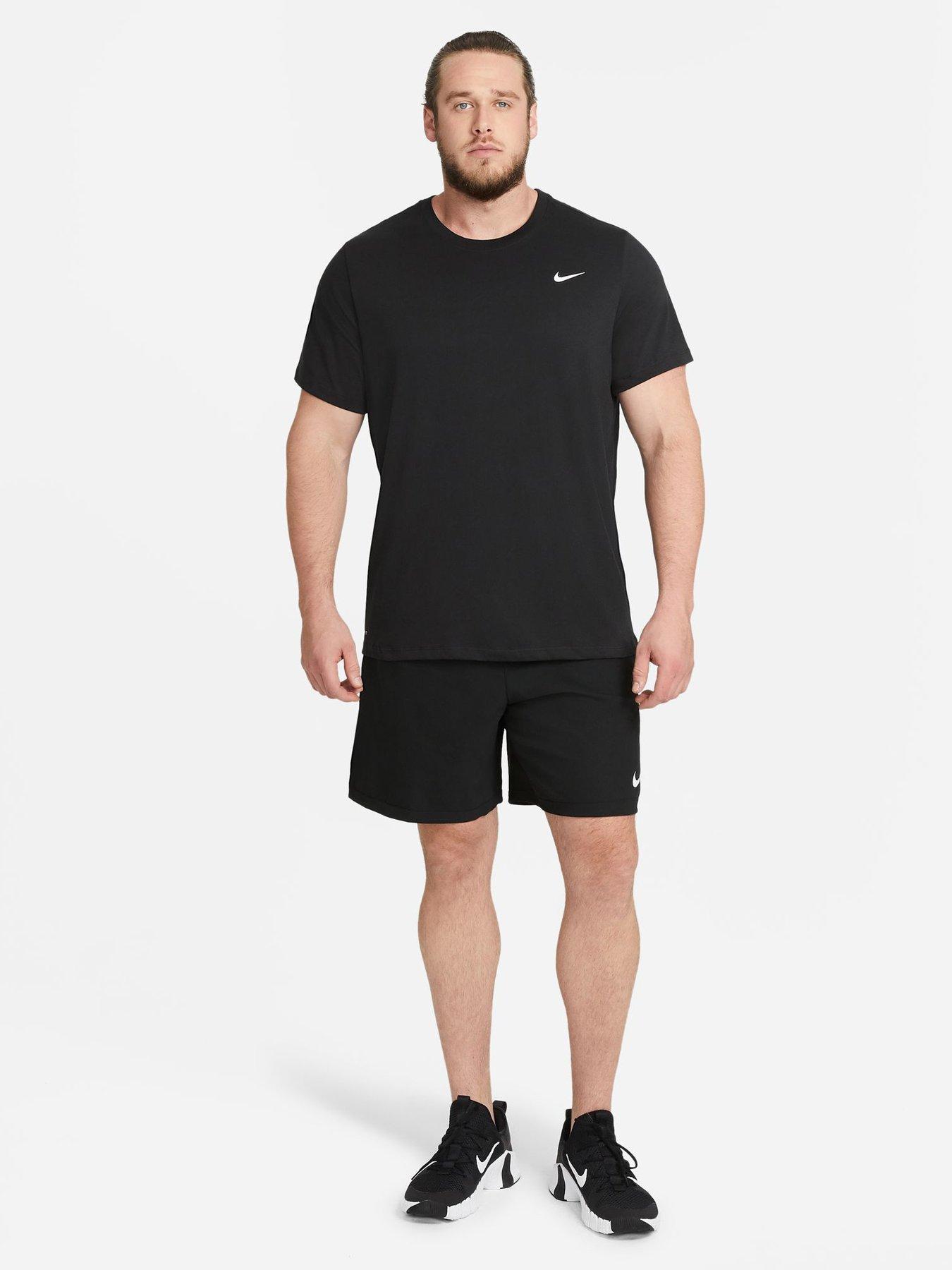 Image 3 of 6 of Nike Mens Training Fitness T-Shirt - Black