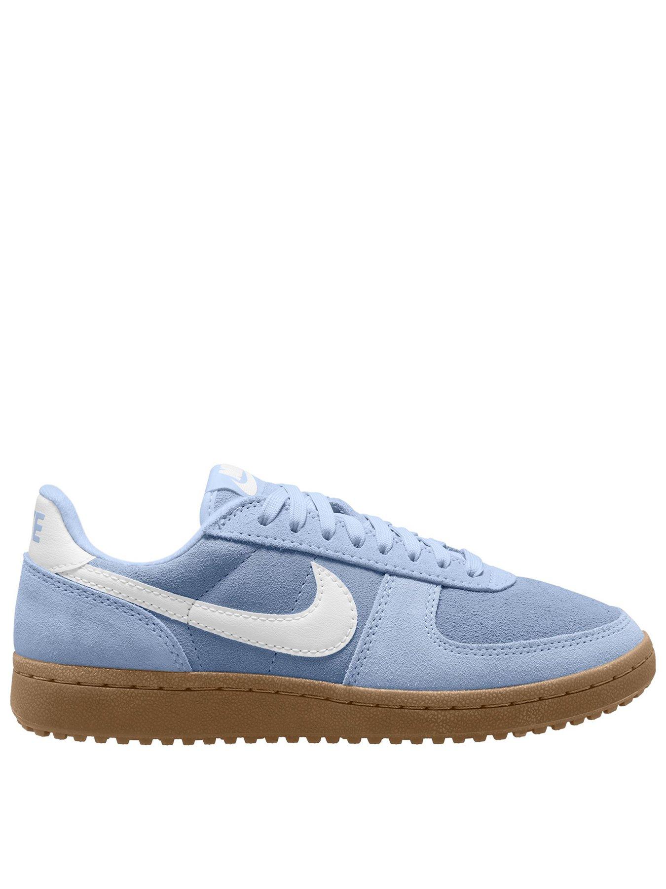 front image of nike-womens-field-general-trainers-blue