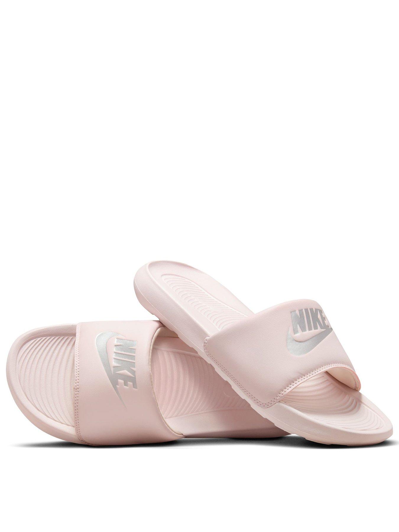 Image 1 of 6 of Nike Womens Victori One Slides - Red
