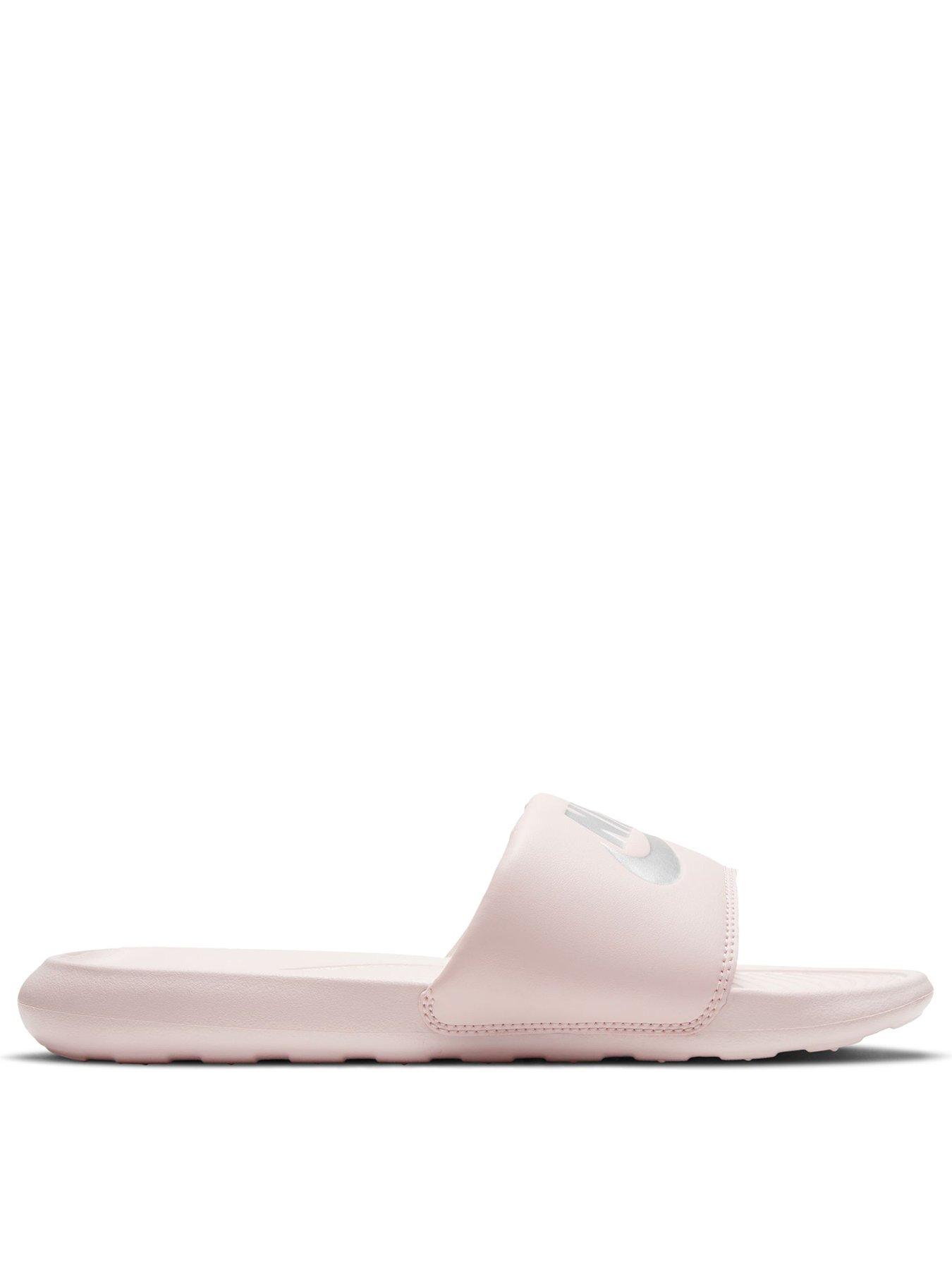 Image 3 of 6 of Nike Womens Victori One Slides - Red