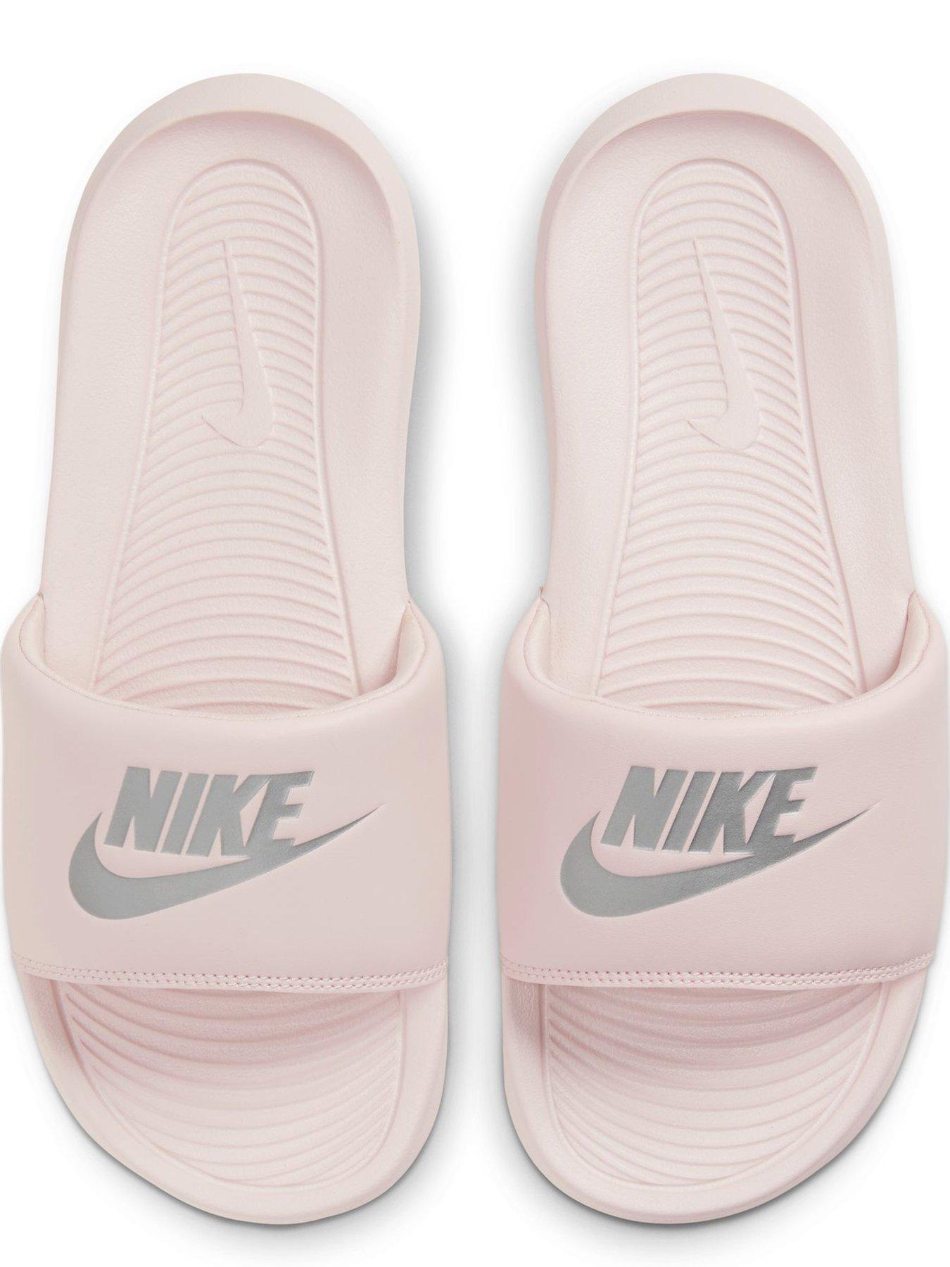 Image 4 of 6 of Nike Womens Victori One Slides - Red