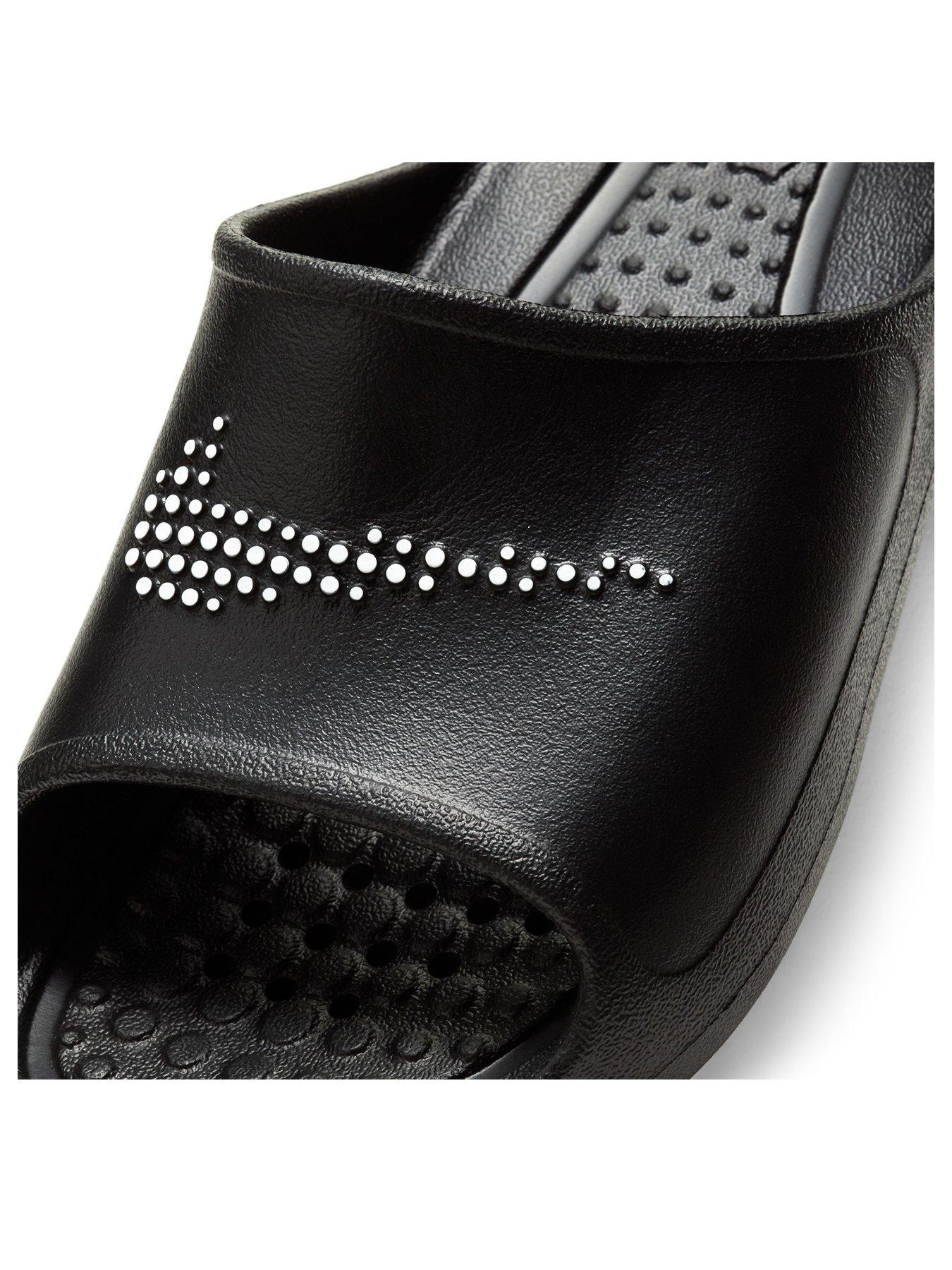 image of nike-womens-victori-one-slides-black