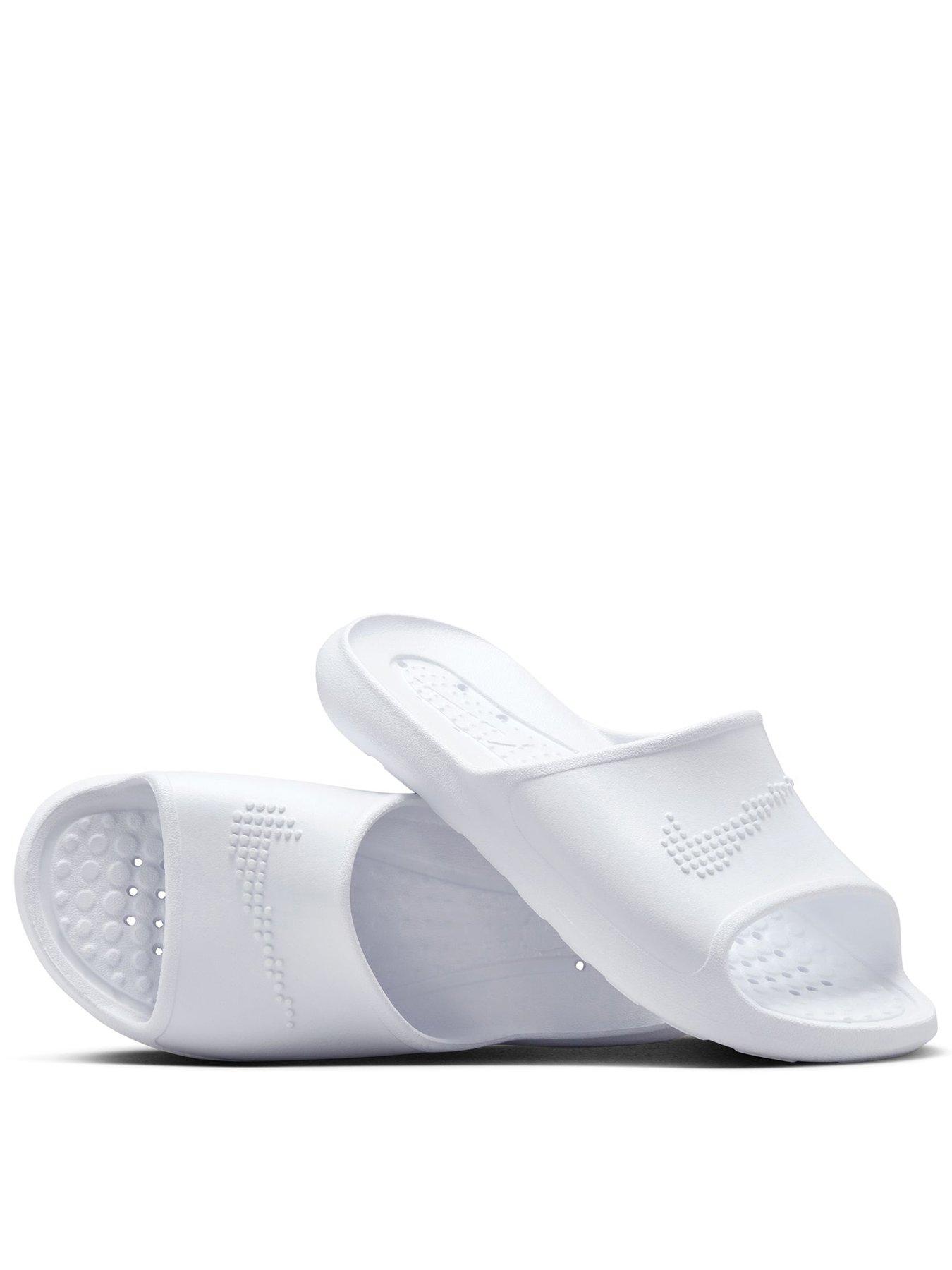 Nike Womens Victori One Slides - White