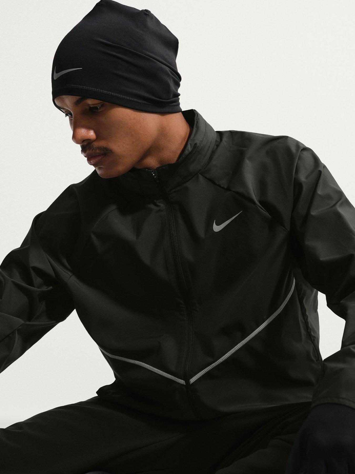 Image 5 of 7 of Nike Mens Miler UV Repel Running Jacket - Black
