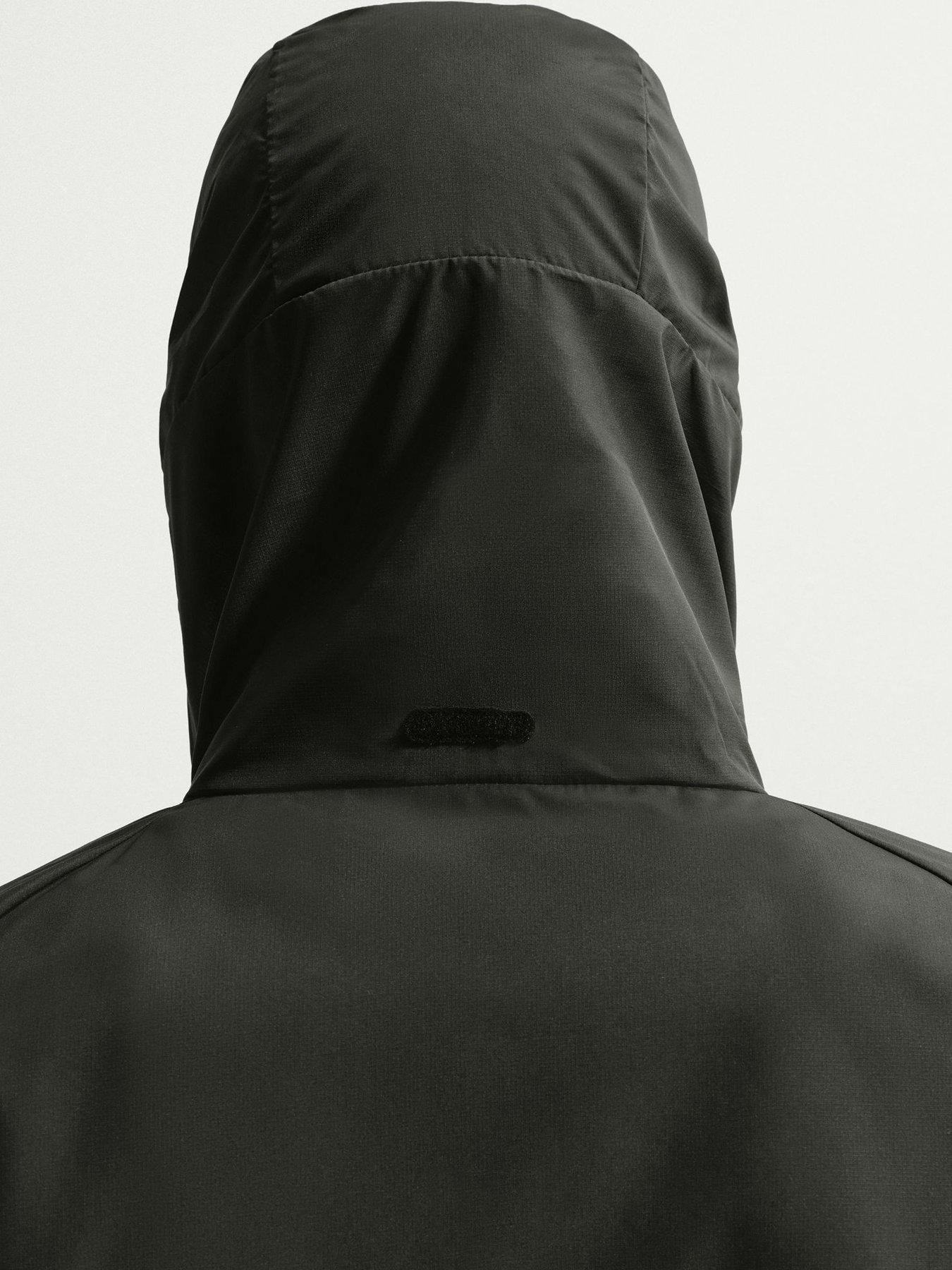 Image 6 of 7 of Nike Mens Miler UV Repel Running Jacket - Black