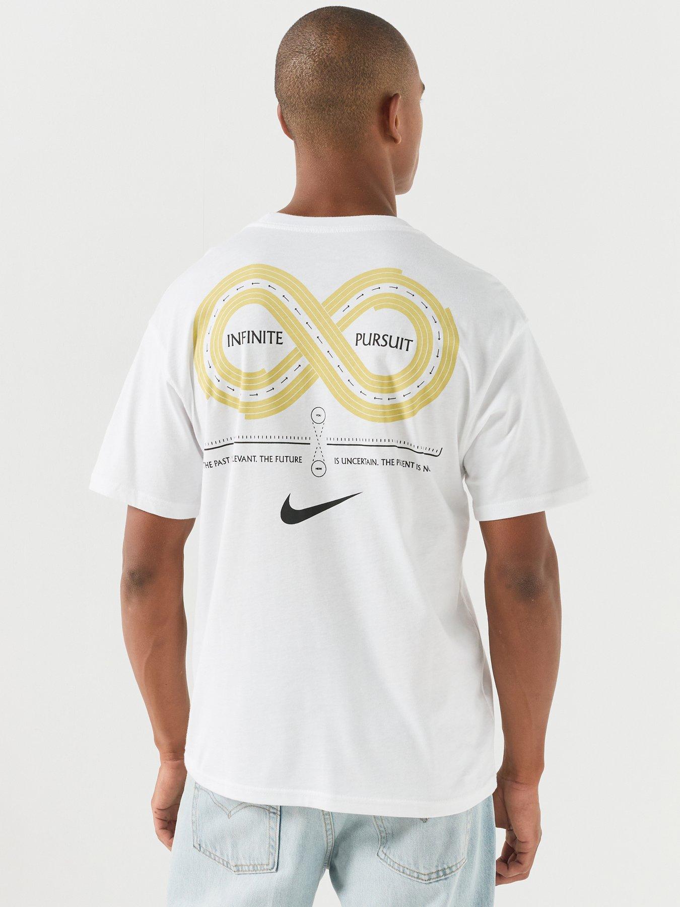 Nike Mens Training Dri-FIT Graphic T-Shirt - White