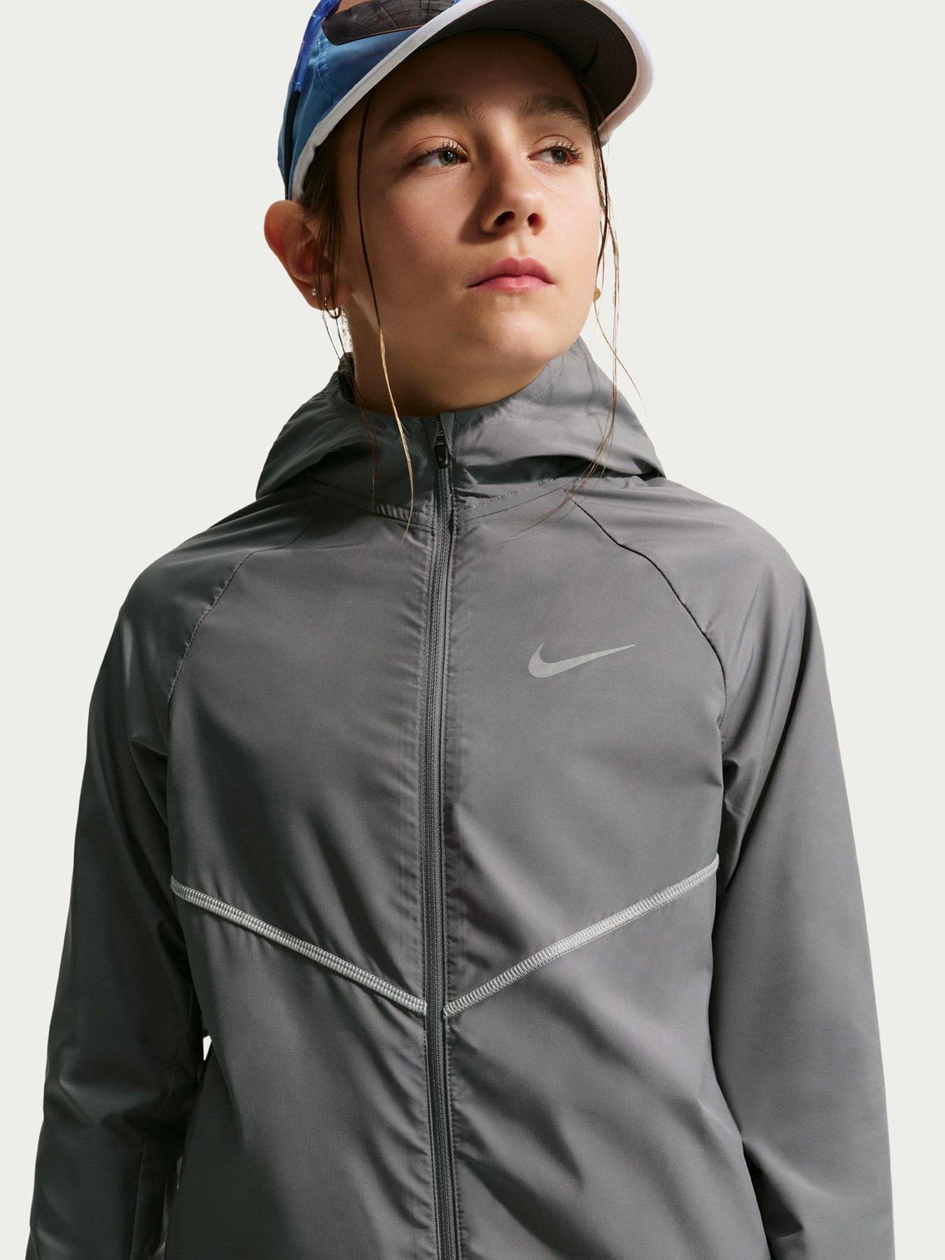 Image 3 of 6 of Nike Junior Boys Kids Repel UV Training Jacket - Grey