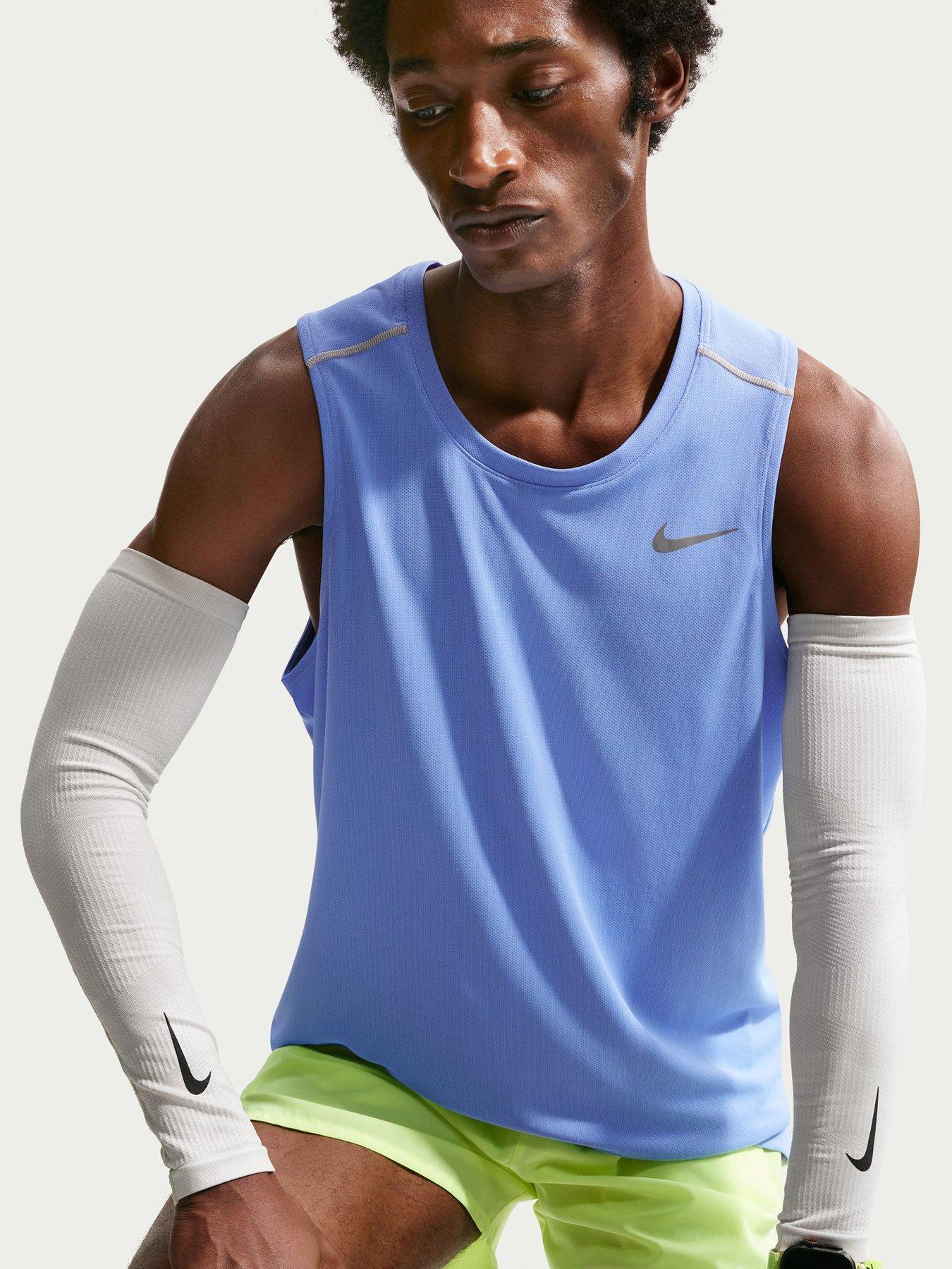  image of nike-mens-running-miler-dri-fit-tank-blue
