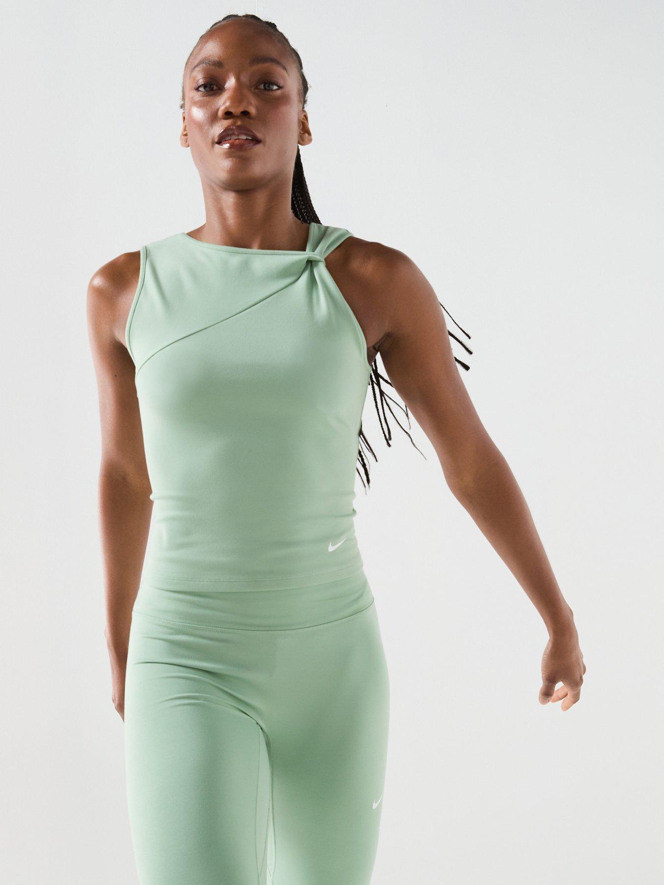 Nike Womens Training Dri-FIT Tank Top - Green