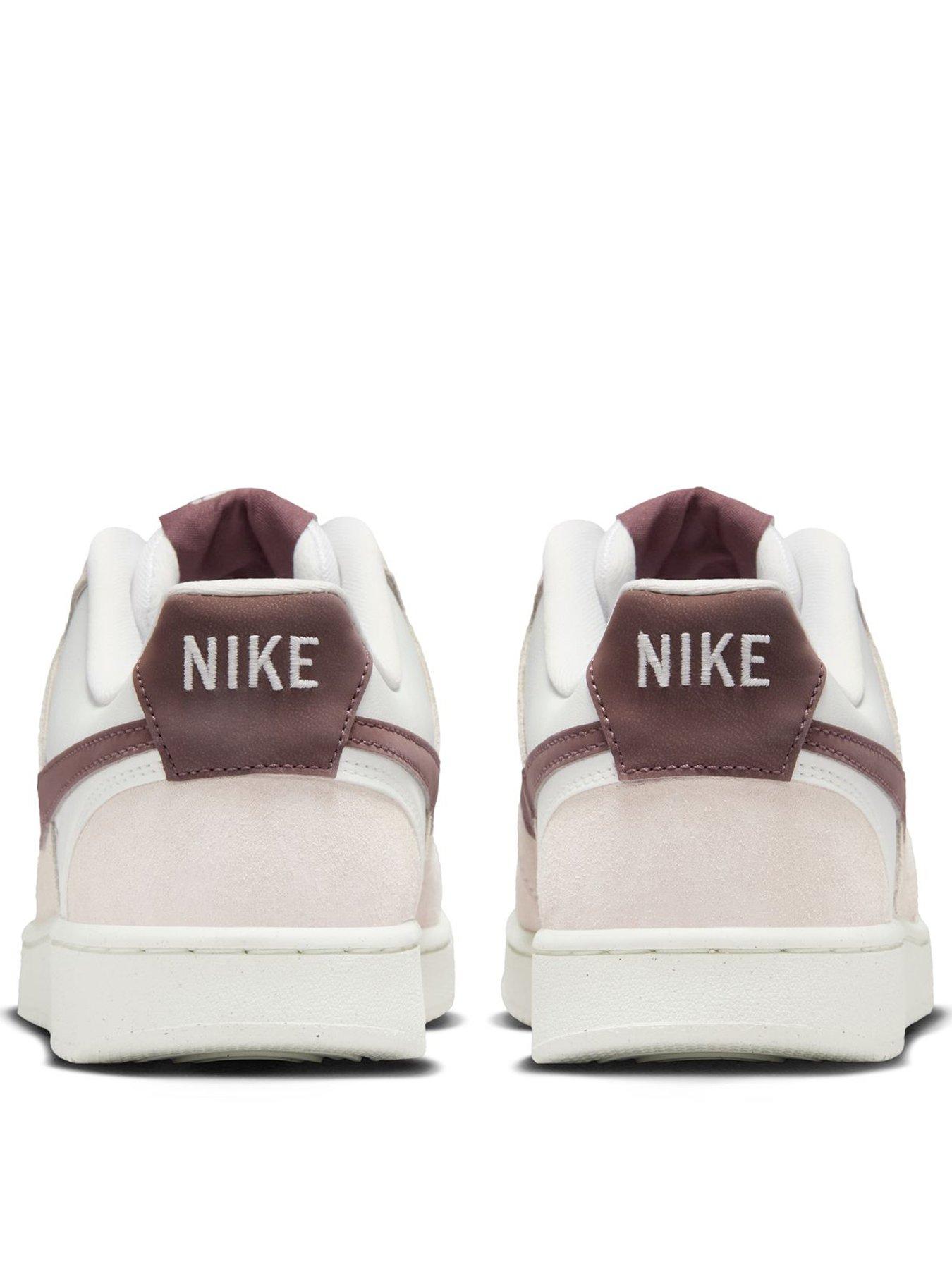 Image 3 of 7 of Nike Womens Court Vision Low Trainers - Beige