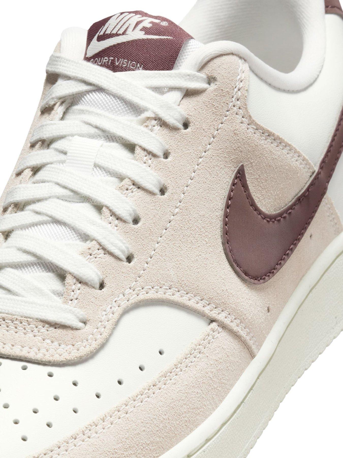 Image 6 of 7 of Nike Womens Court Vision Low Trainers - Beige