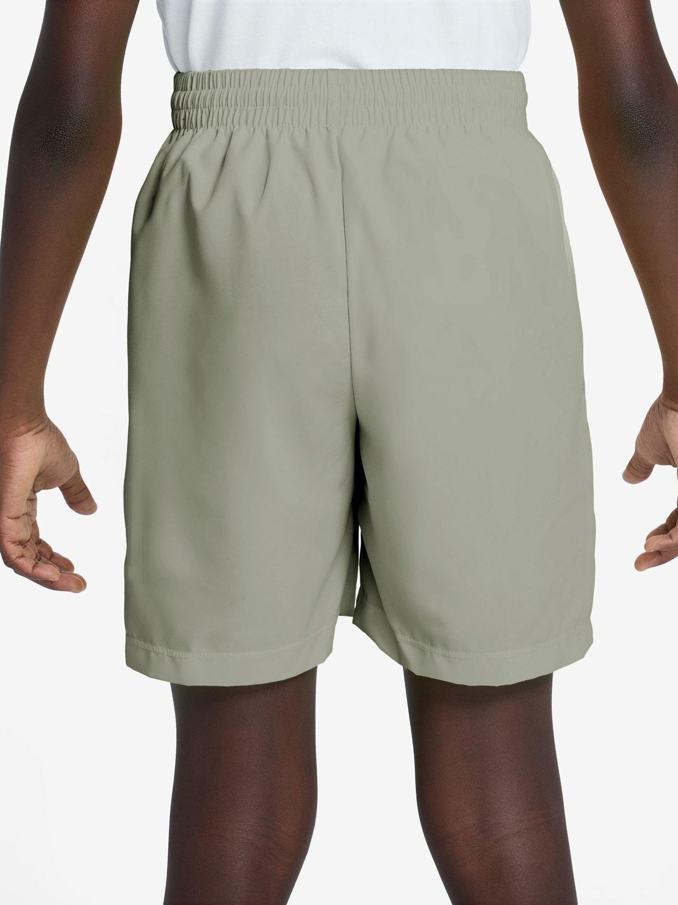 Image 2 of 4 of Nike Junior Boys Training Dri-FIT Woven Shorts - Green