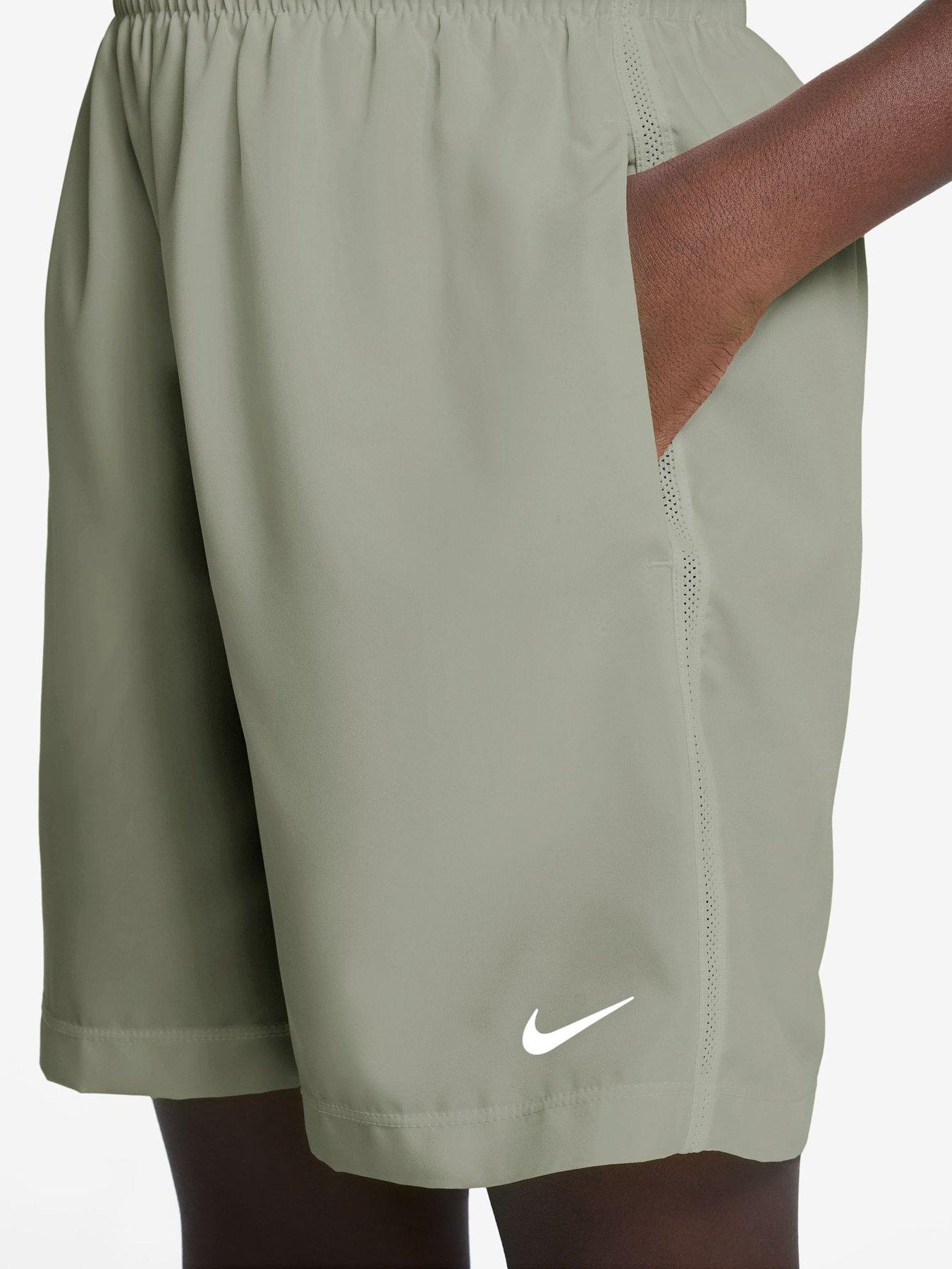 Image 3 of 4 of Nike Junior Boys Training Dri-FIT Woven Shorts - Green