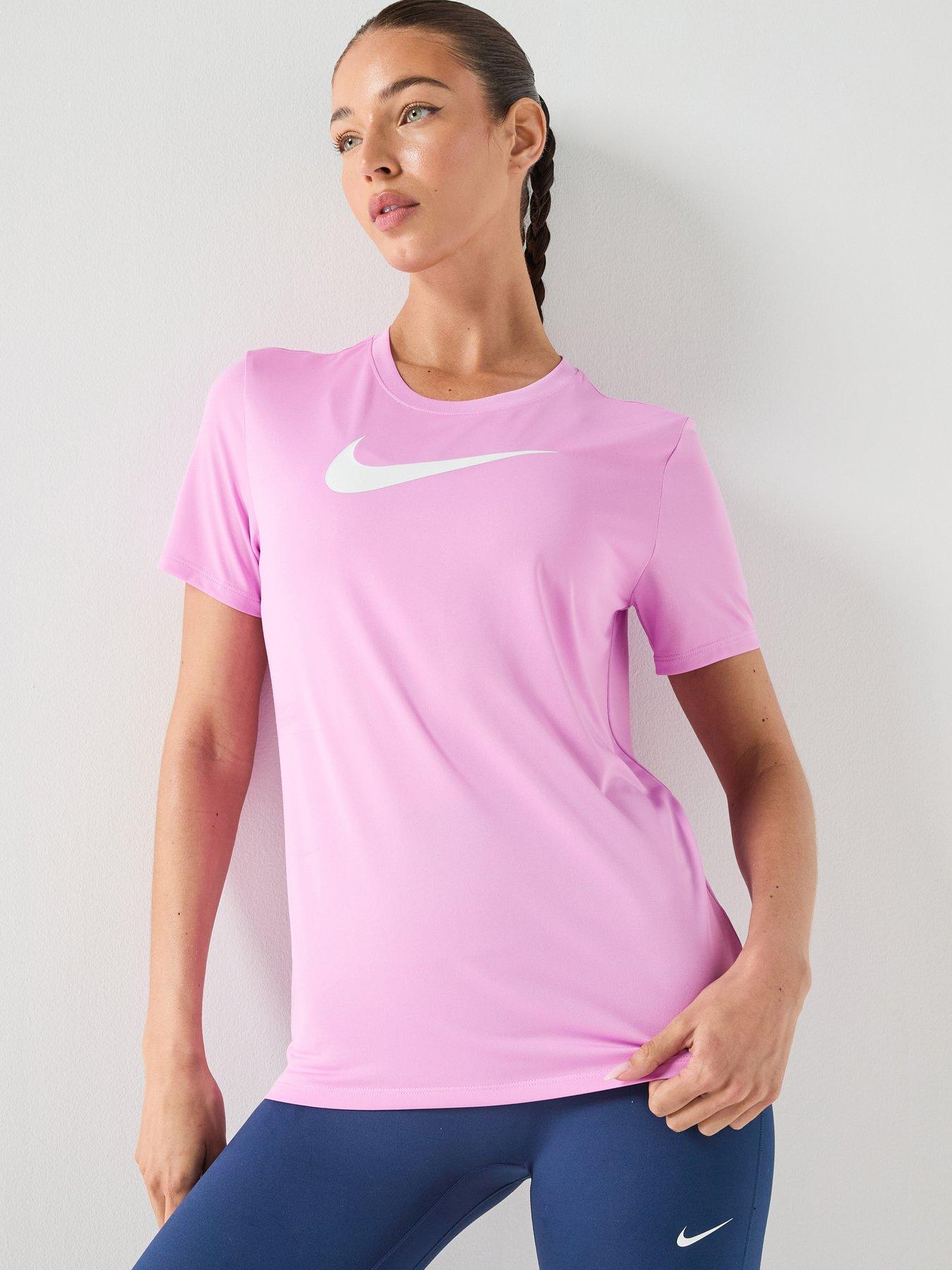 Nike Womens Training Dri-FIT Graphic T-Shirt - Pink