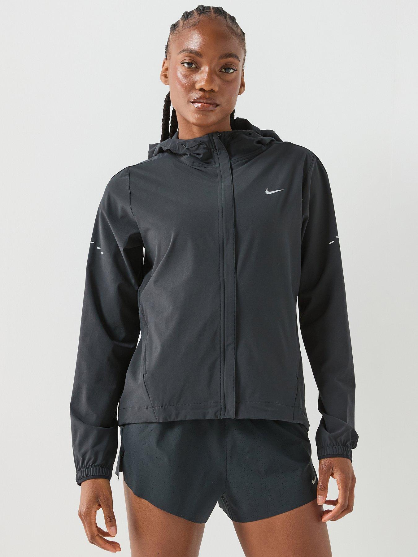 Nike Womens Running Repel Packable Jacket - Black