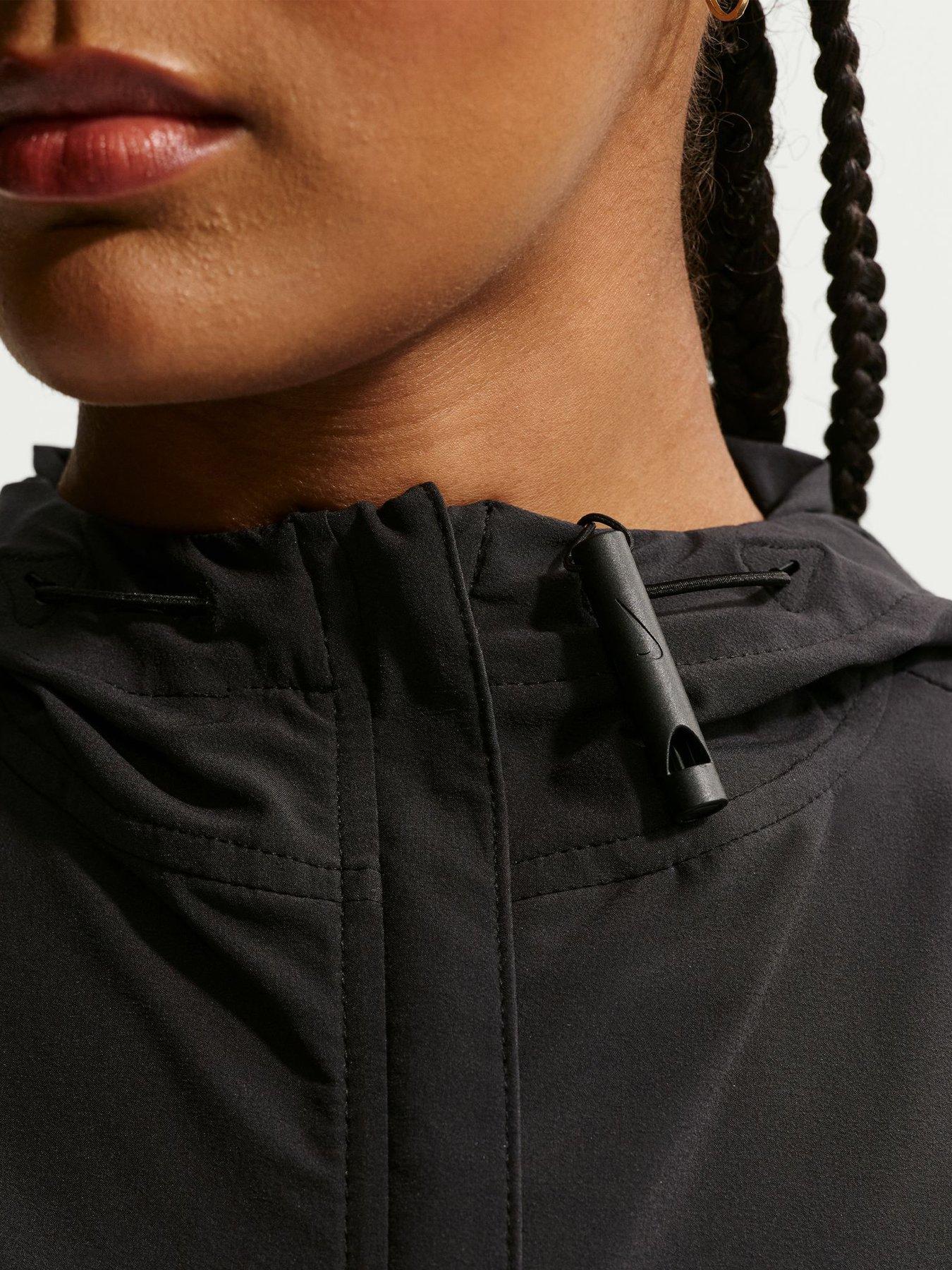 Image 4 of 5 of Nike Womens Running Repel Packable Jacket - Black