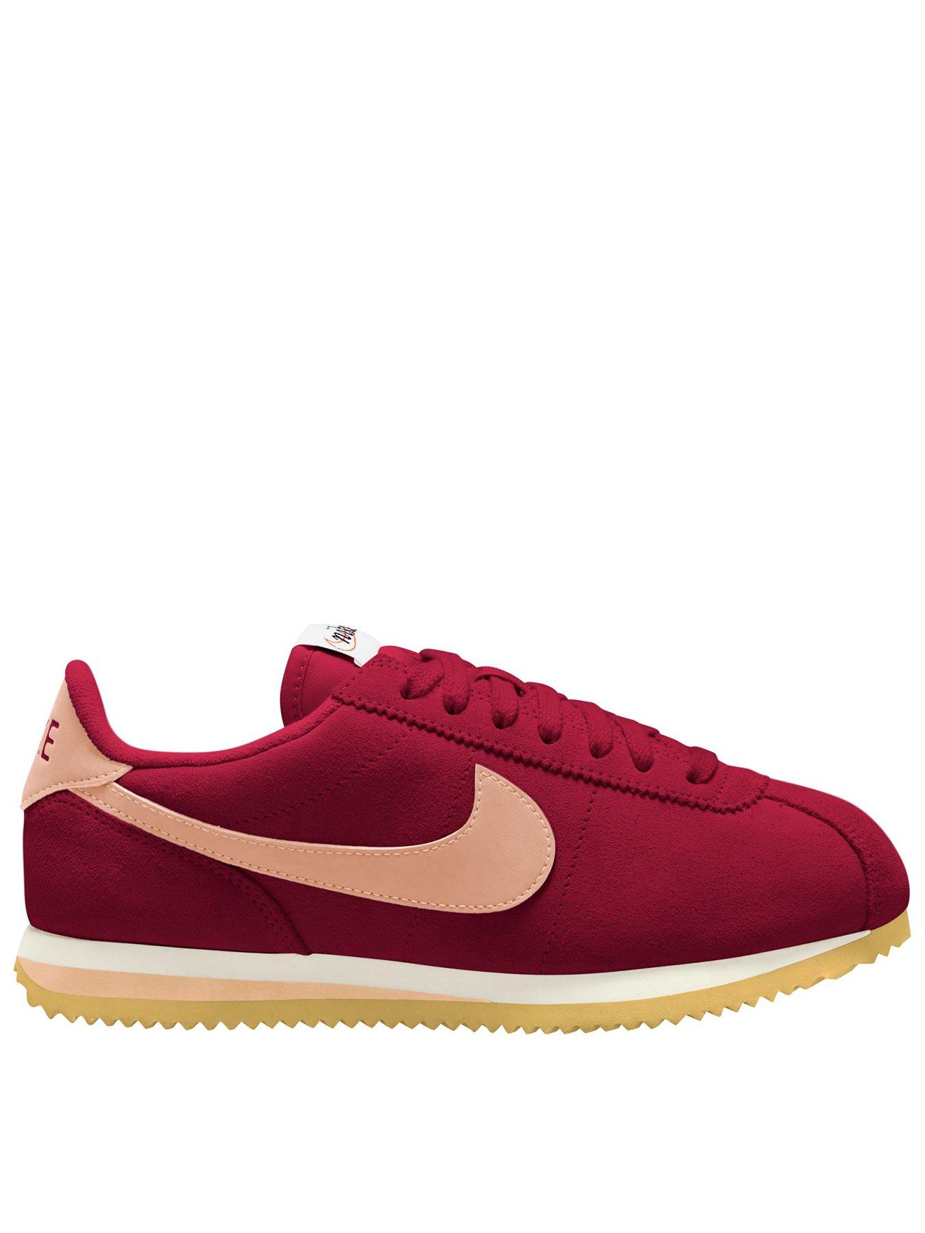  image of nike-womens-cortez-trainers-red