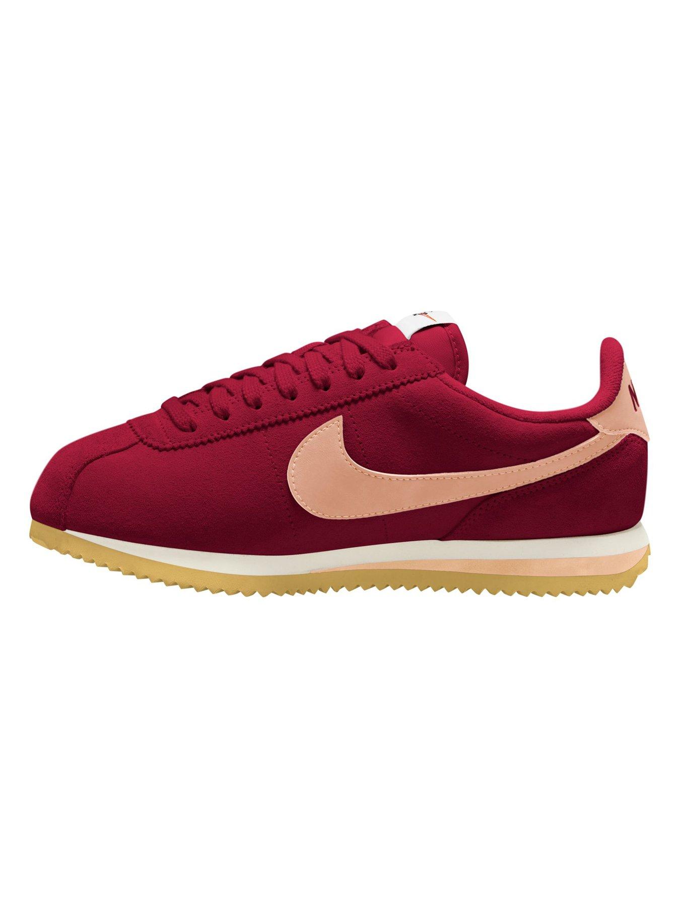  image of nike-womens-cortez-trainers-red