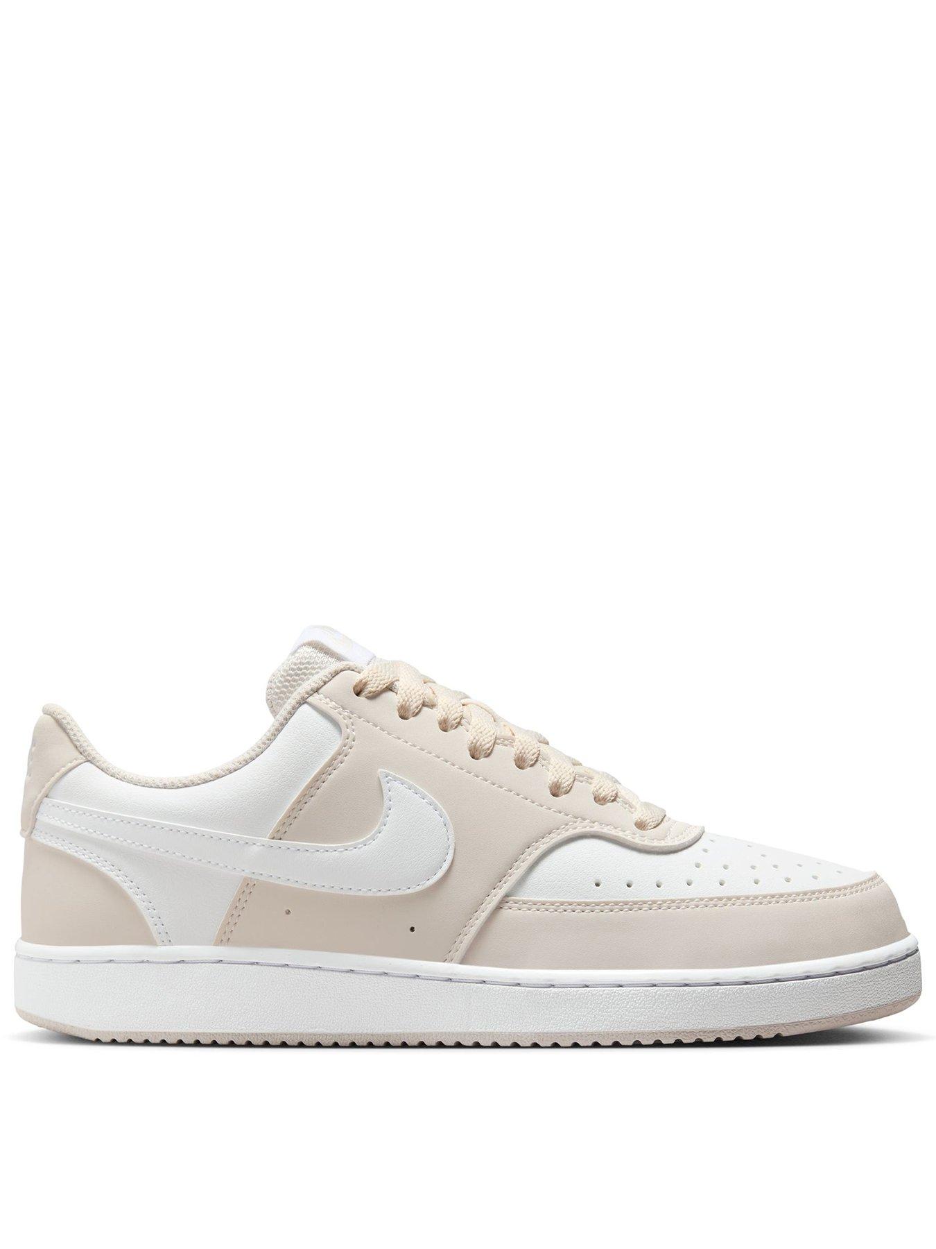 Nike Womens Court Vision Low Trainers - Black