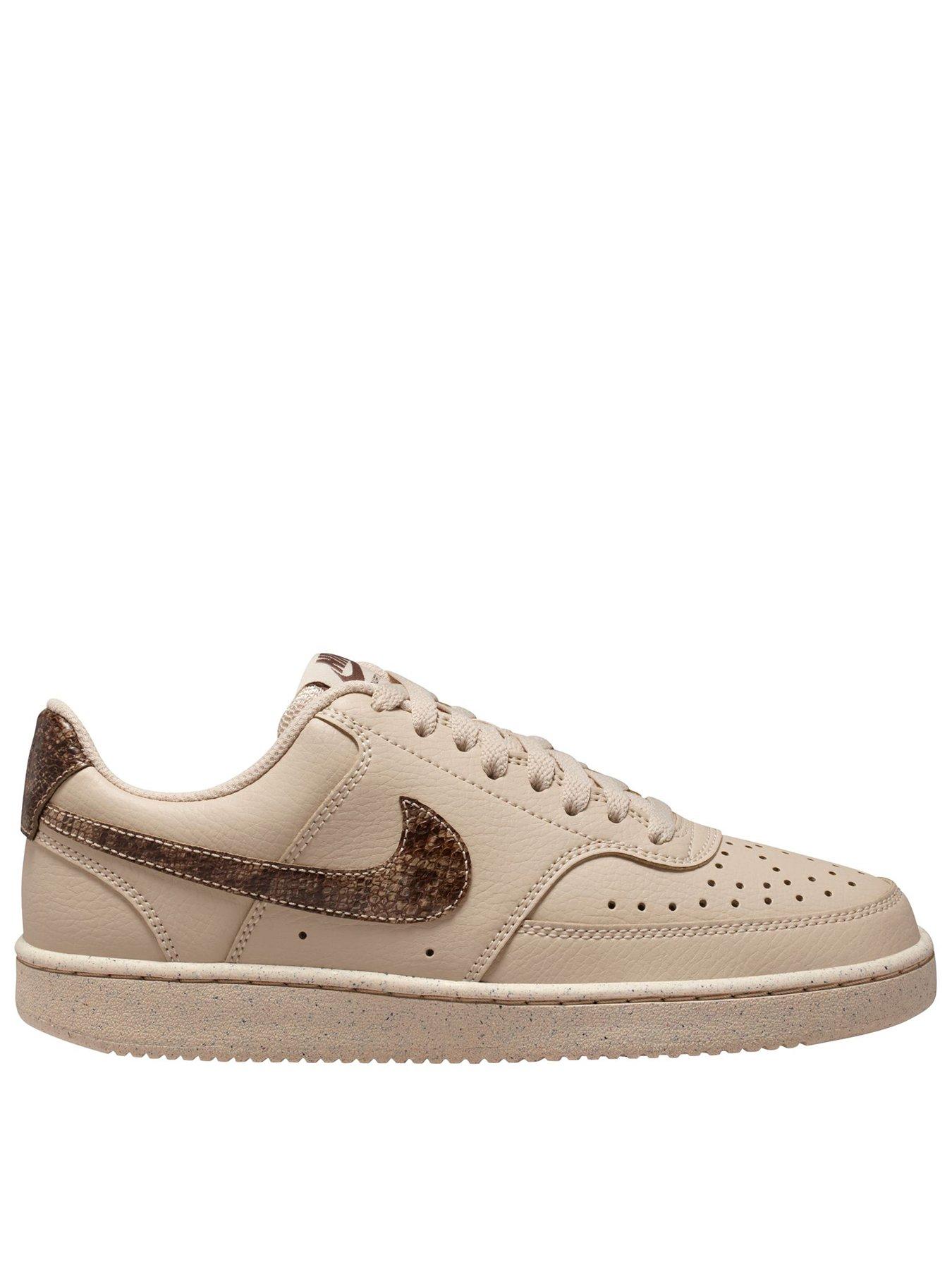 Nike Womens Court Vision Low Premium Trainers - White