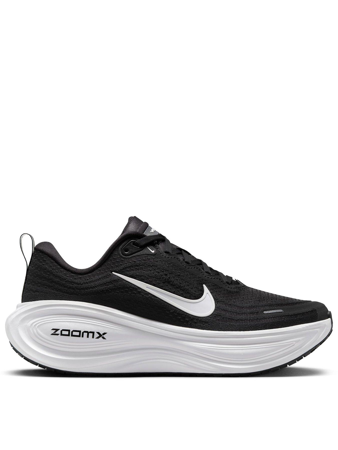 Nike Womens Running Vomero Plus Trainers - Black/White