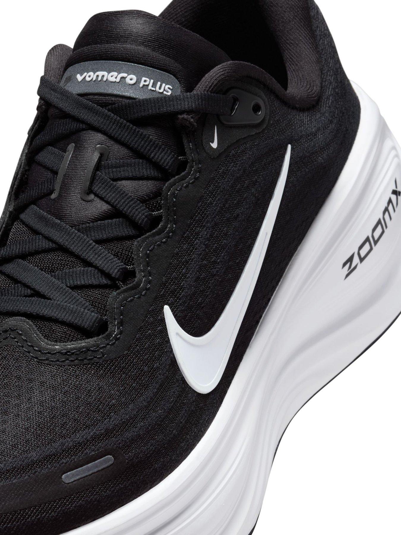 Image 6 of 7 of Nike Womens Running Vomero Plus Trainers - Black/White