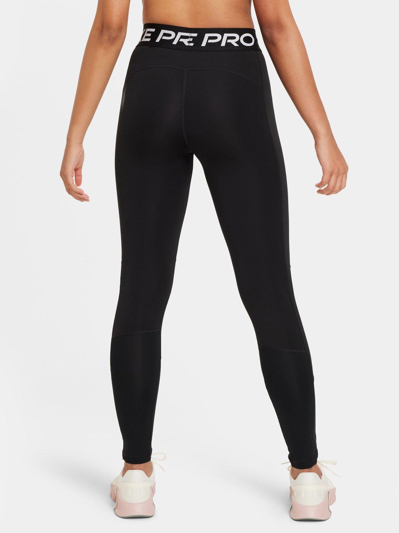  image of nike-girls-training-leggings-black