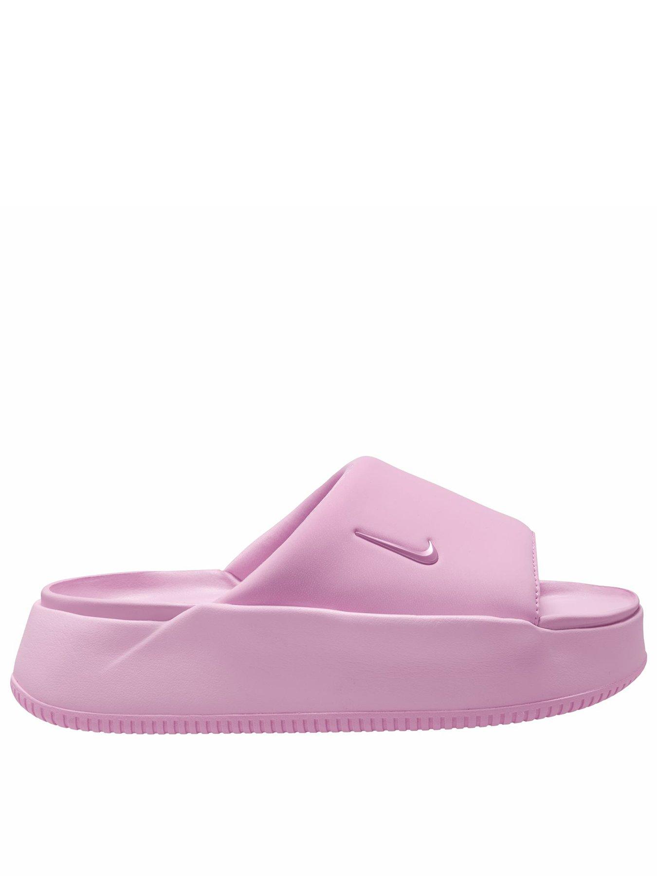 Nike Women's Calm Elevation Slides - Purple